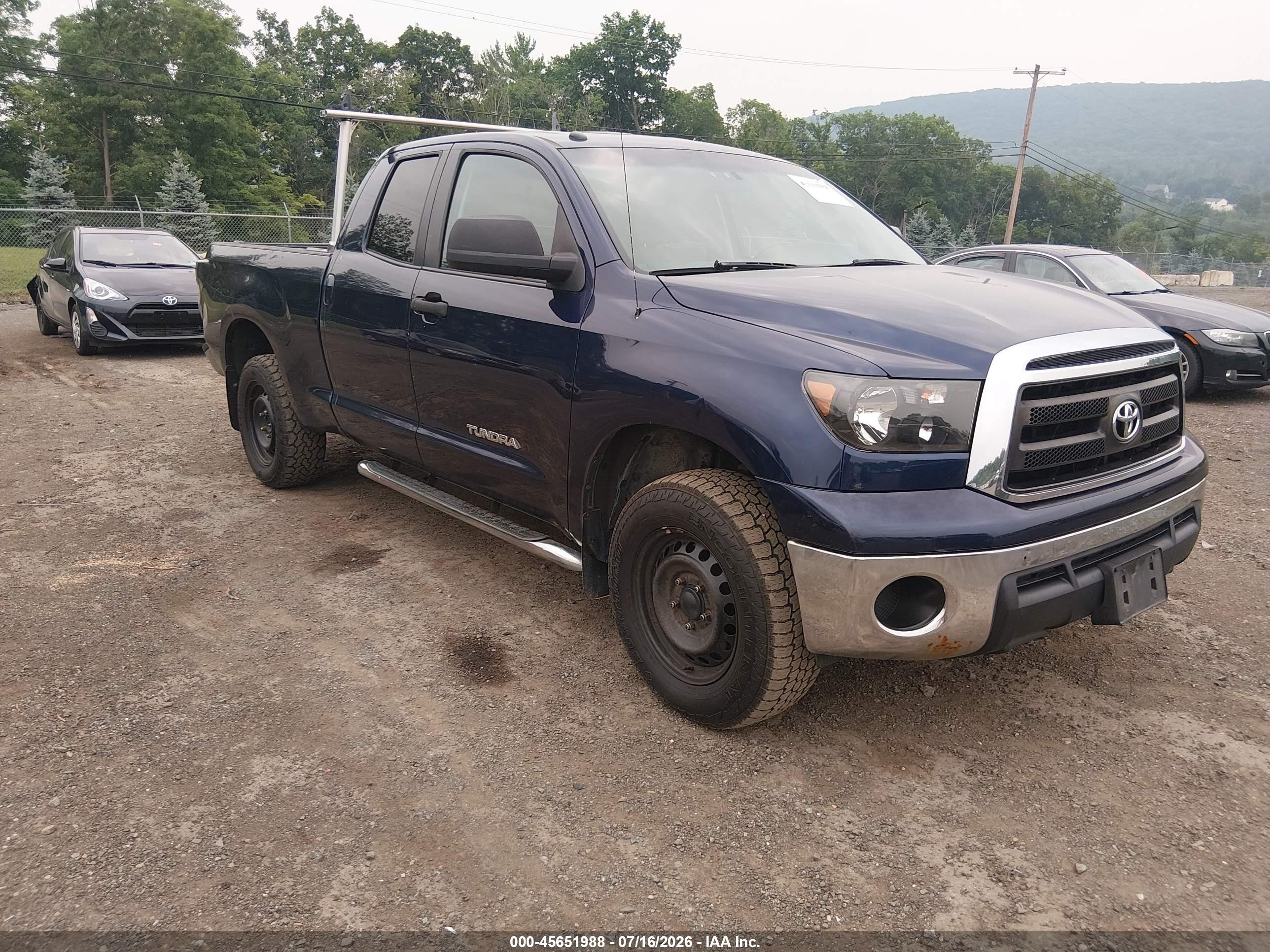 2010 Toyota Tundra Grade 4.6l V8 Синий vin: 5TFUM5F16AX013041