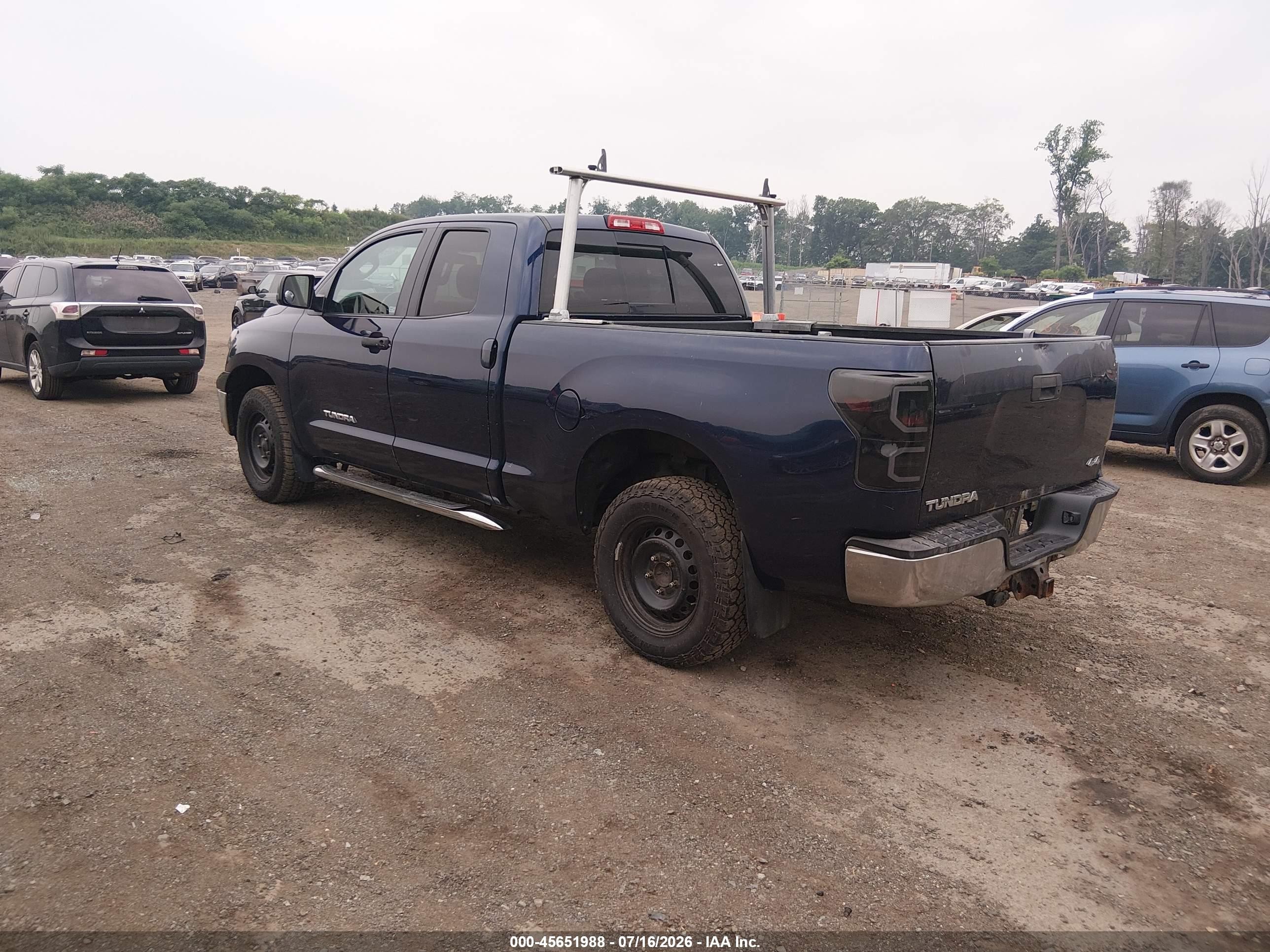 2010 Toyota Tundra Grade 4.6l V8 Синий vin: 5TFUM5F16AX013041