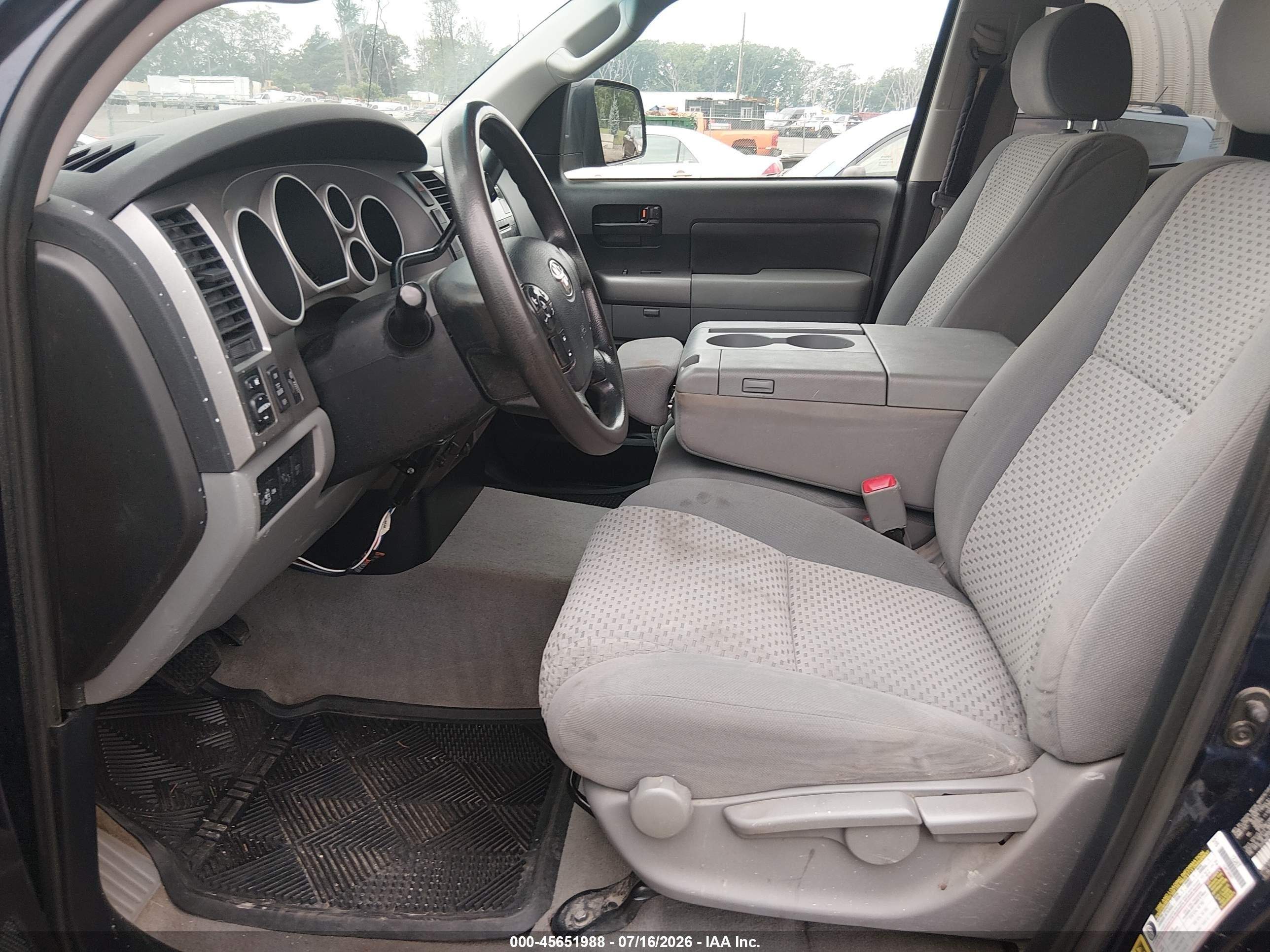 2010 Toyota Tundra Grade 4.6l V8 Синий vin: 5TFUM5F16AX013041