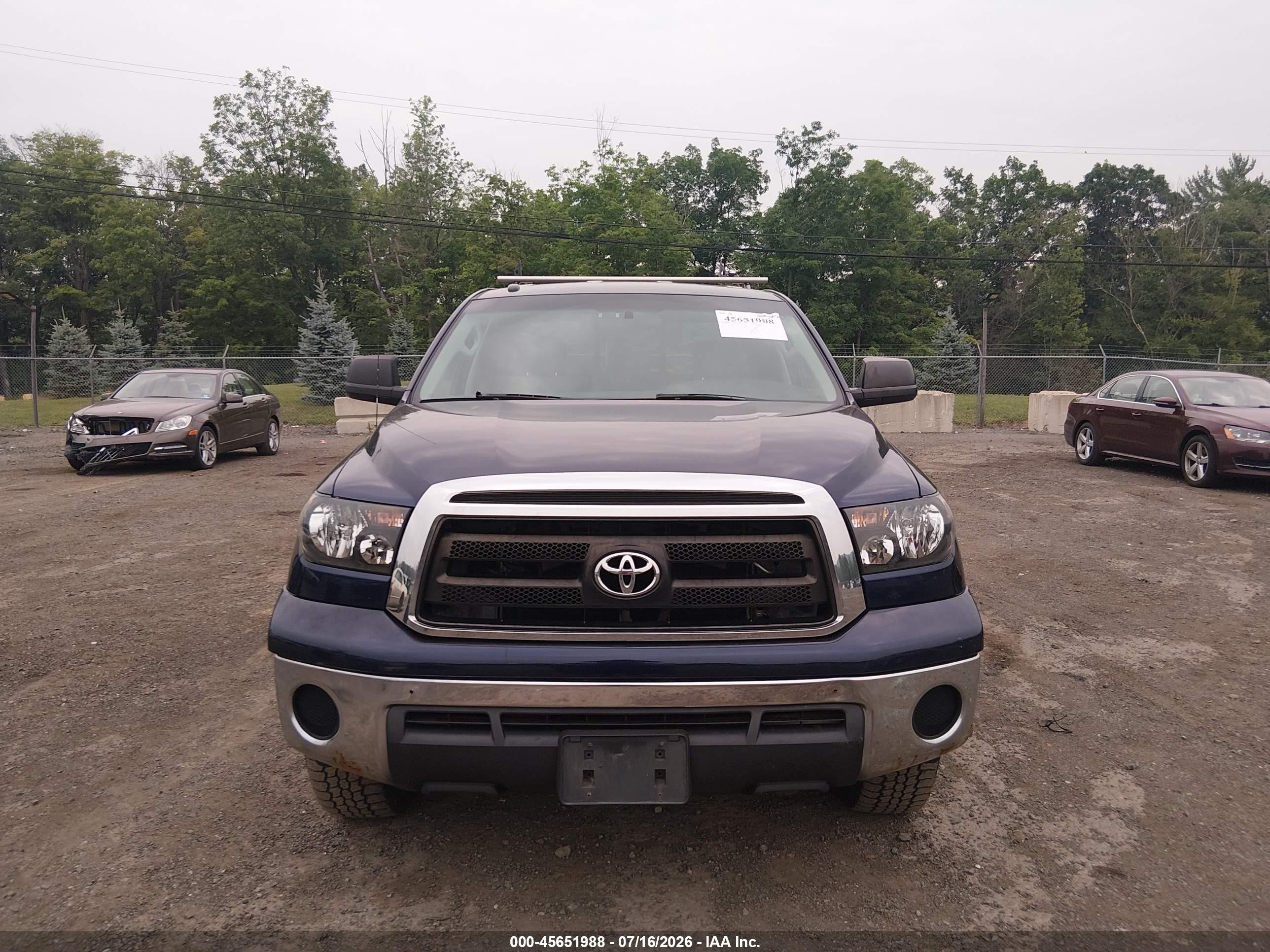 2010 Toyota Tundra Grade 4.6l V8 Синий vin: 5TFUM5F16AX013041