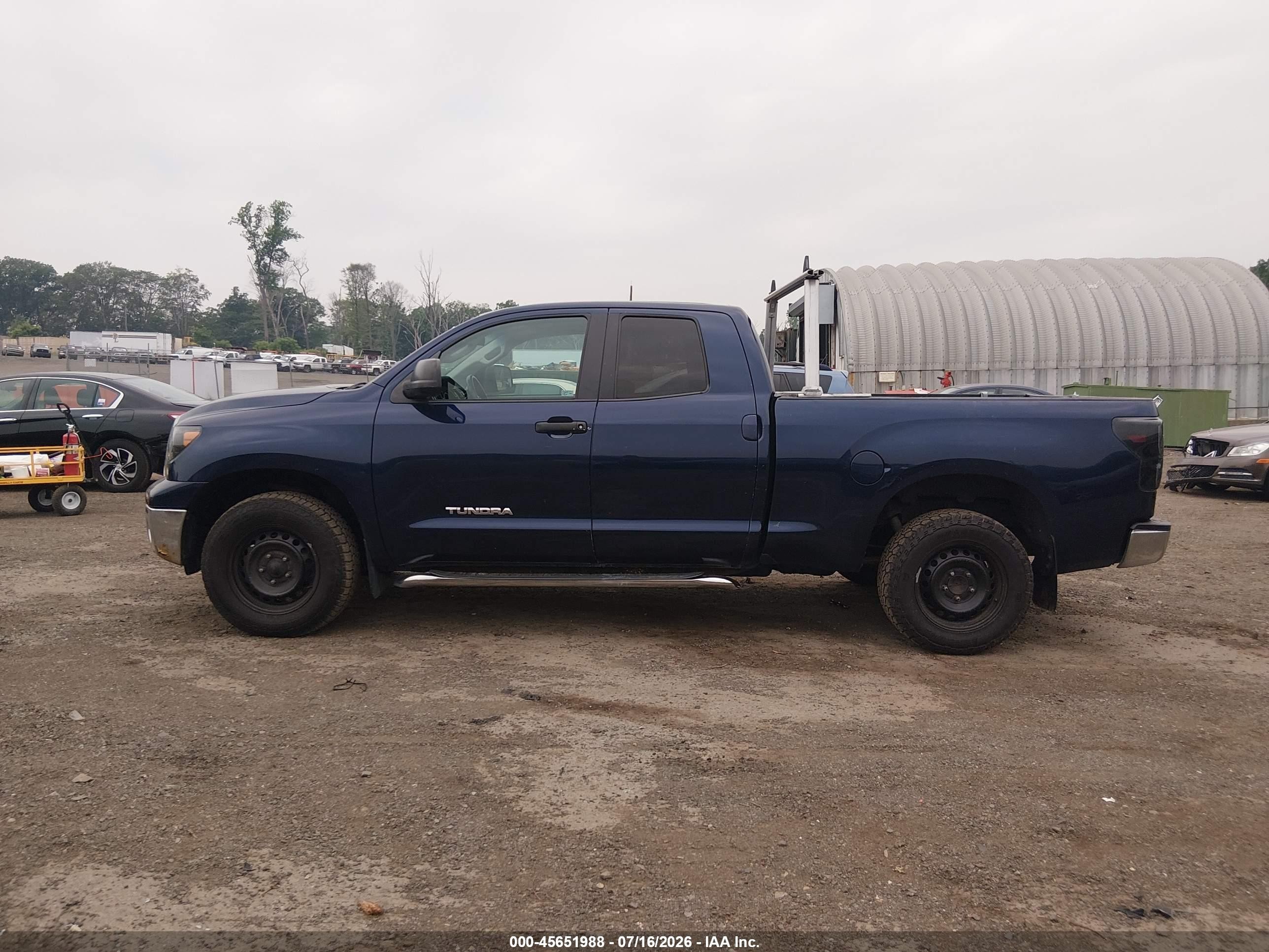 2010 Toyota Tundra Grade 4.6l V8 Синий vin: 5TFUM5F16AX013041
