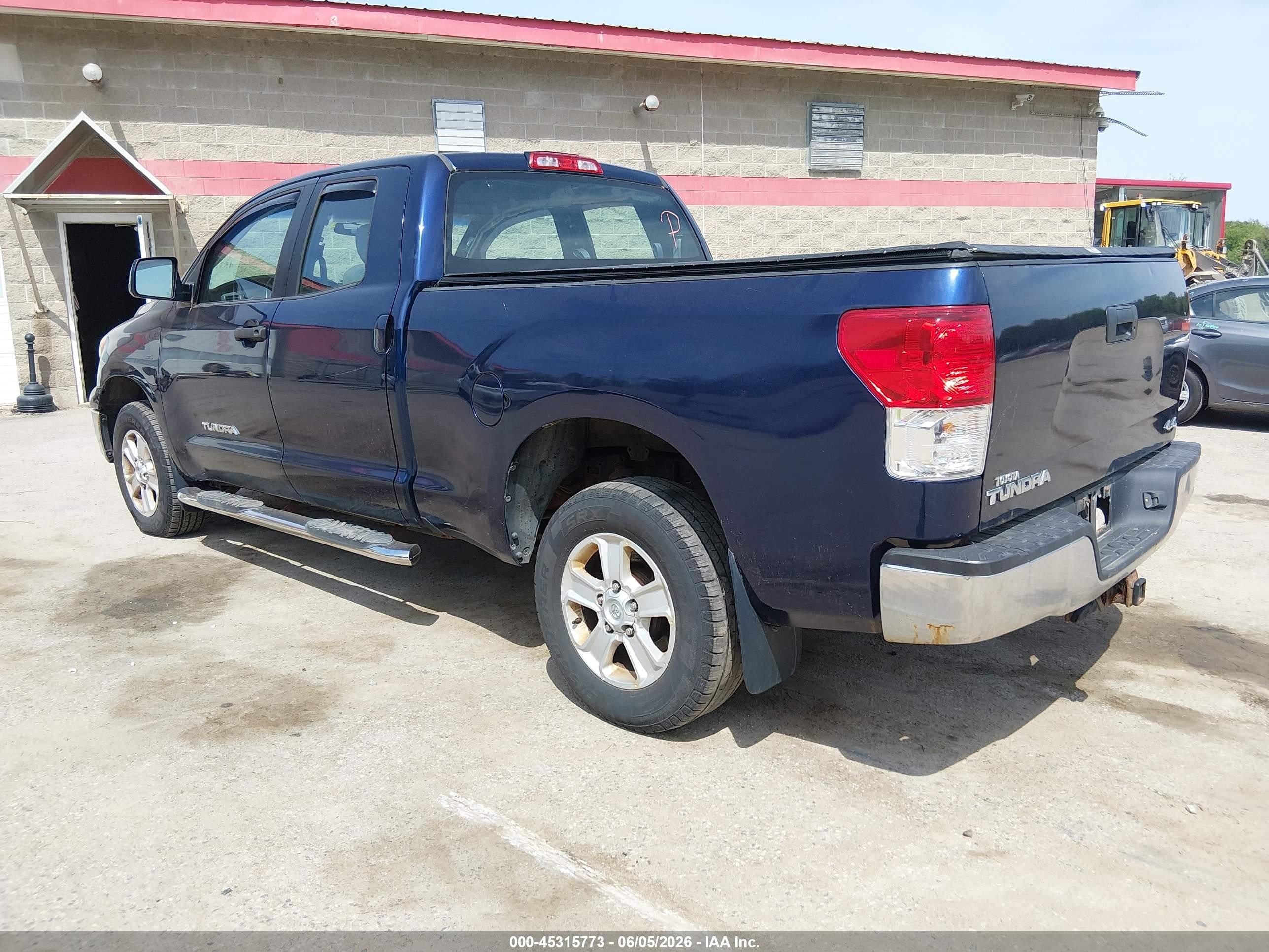 2010 Toyota Tundra Grade 4.6l V8 Blue vin: 5TFUM5F16AX014819