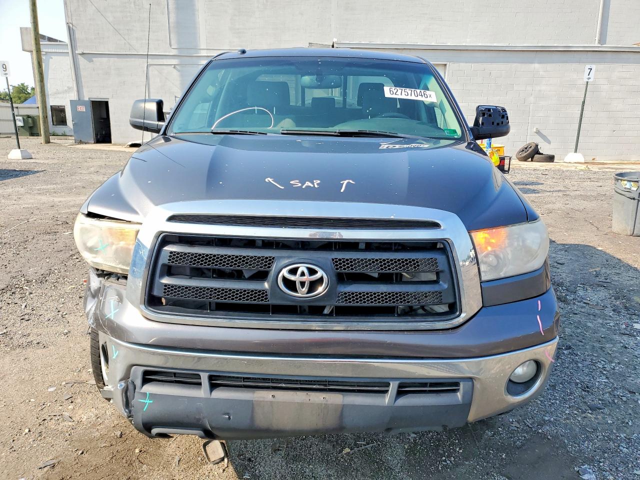 2012 Toyota Tundra Double Cab Sr5 Gray vin: 5TFUM5F16CX034426