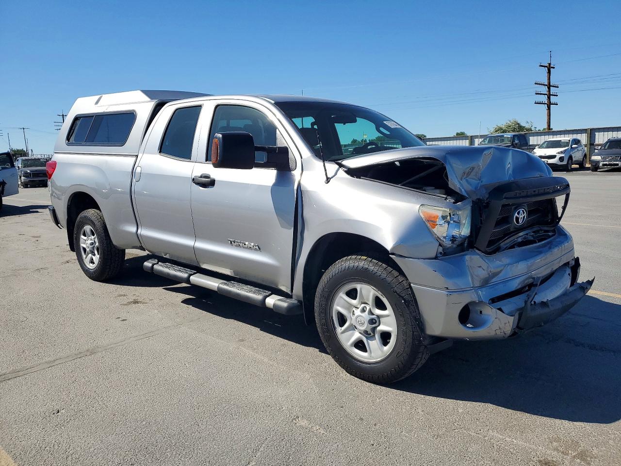 2012 Toyota Tundra Double Cab Sr5 Gray vin: 5TFUM5F16CX034443
