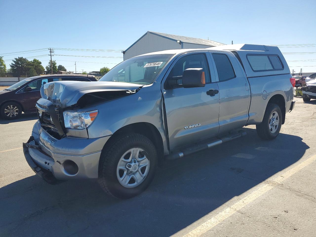 2012 Toyota Tundra Double Cab Sr5 Gray vin: 5TFUM5F16CX034443