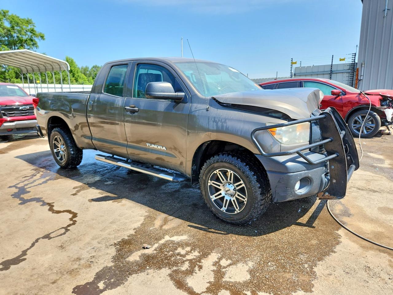 2012 Toyota Tundra Double Cab Sr5 Tan vin: 5TFUM5F16CX035799
