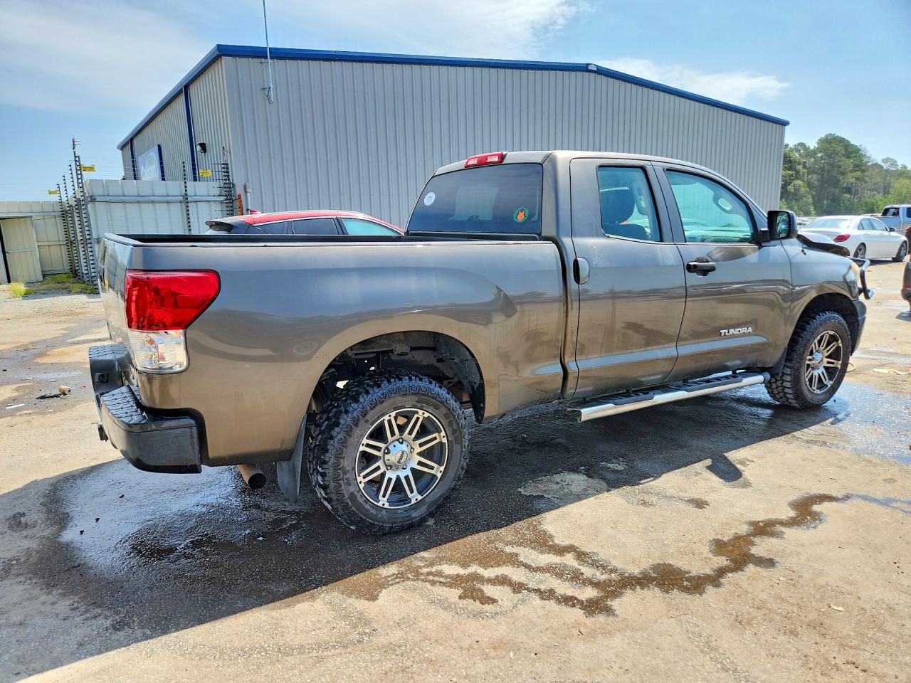 2012 Toyota Tundra Double Cab Sr5 Tan vin: 5TFUM5F16CX035799