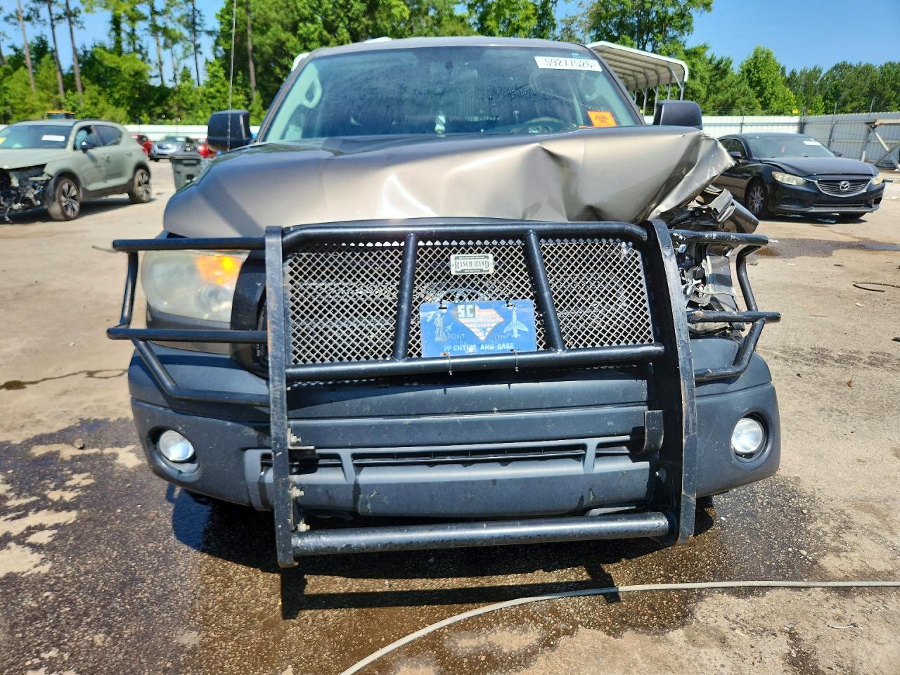2012 Toyota Tundra Double Cab Sr5 Tan vin: 5TFUM5F16CX035799