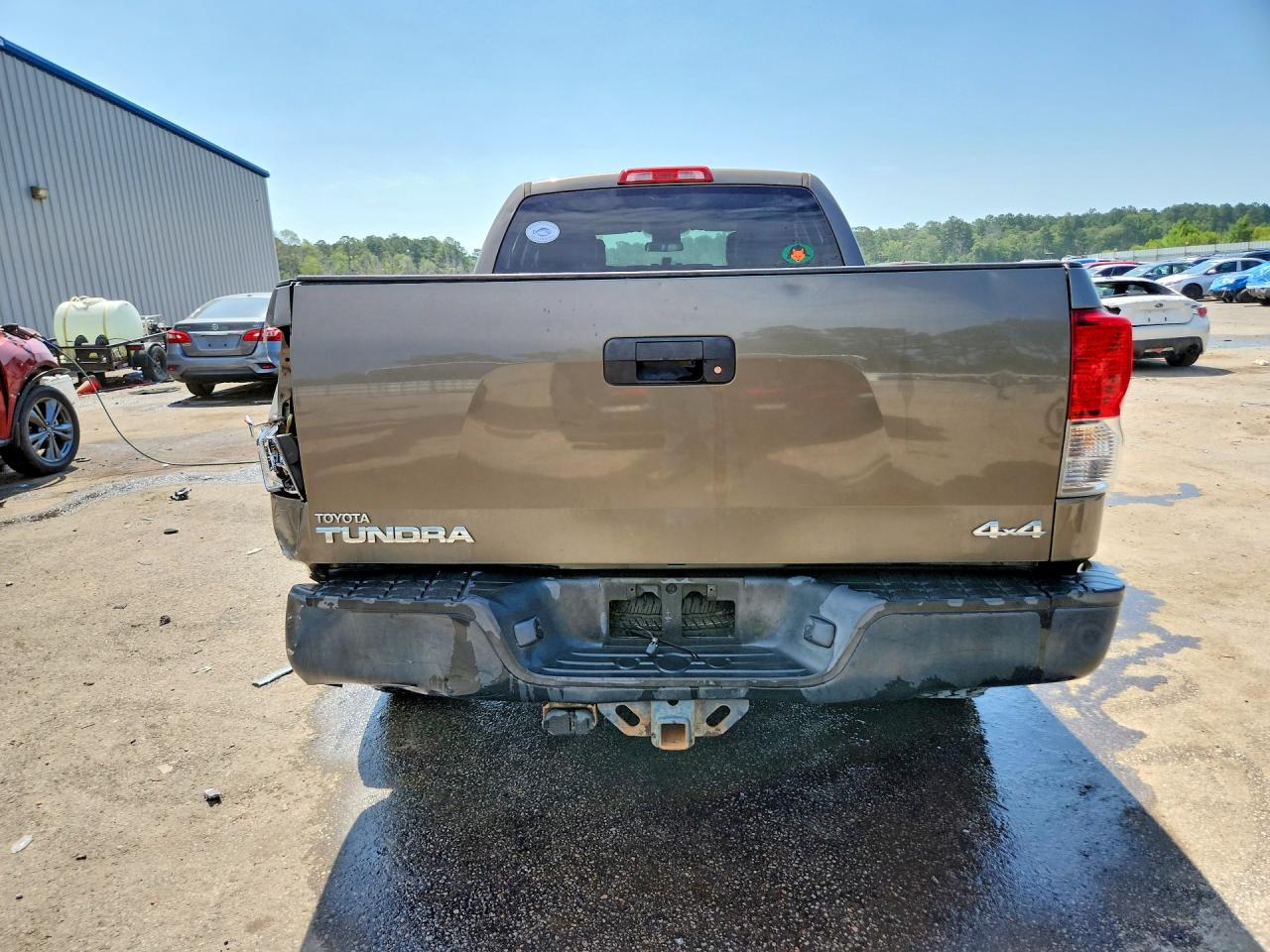 2012 Toyota Tundra Double Cab Sr5 Tan vin: 5TFUM5F16CX035799