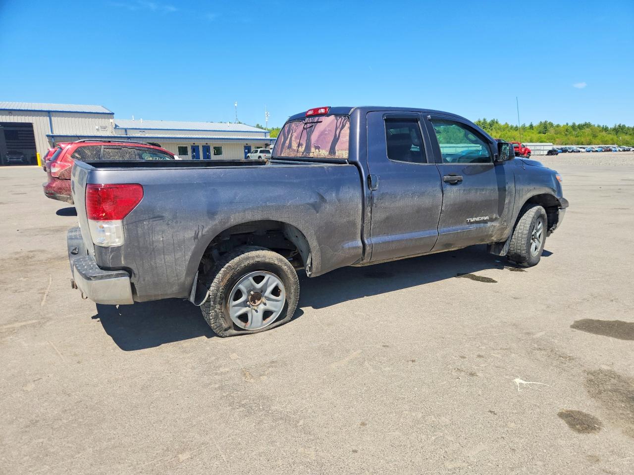 2012 Toyota Tundra Double Cab Sr5 Gray vin: 5TFUM5F16CX036466