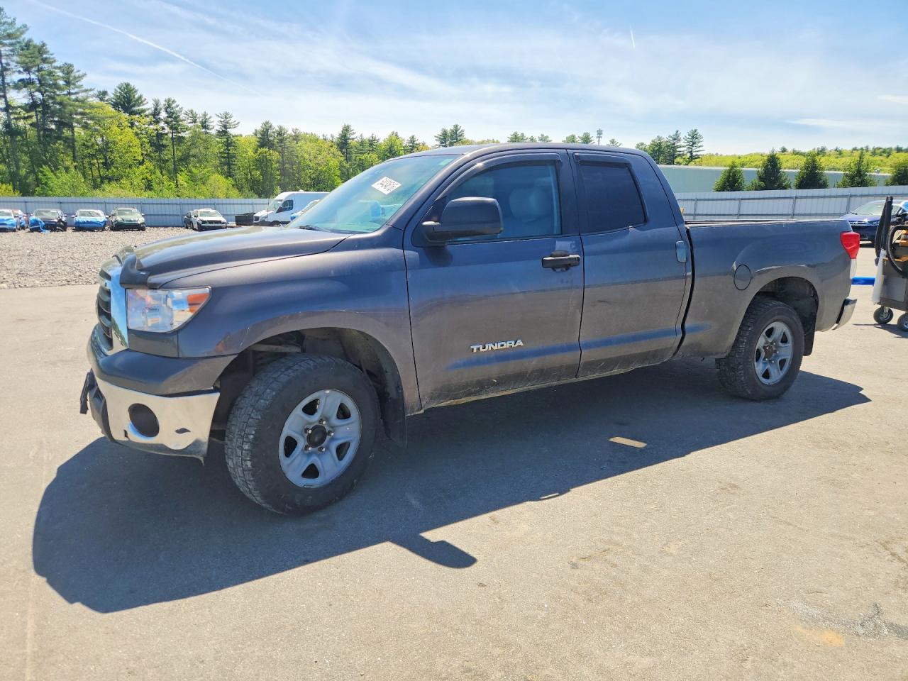 2012 Toyota Tundra Double Cab Sr5 Gray vin: 5TFUM5F16CX036466