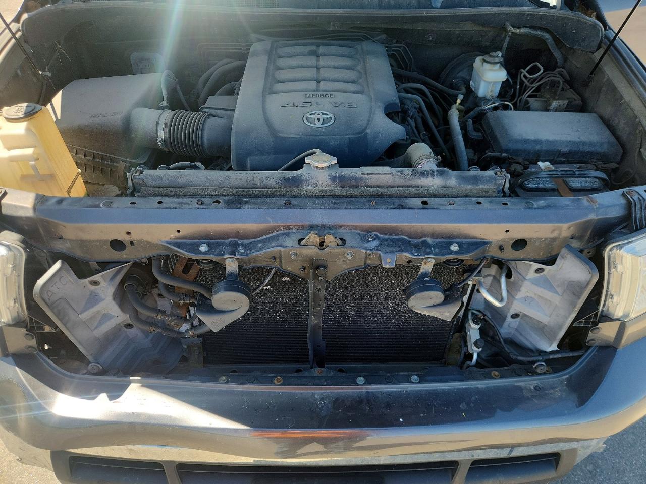 2012 Toyota Tundra Double Cab Sr5 Gray vin: 5TFUM5F16CX036466