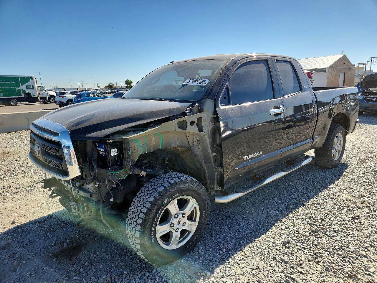 2013 Toyota Tundra Black vin: 5TFUM5F16DX042060