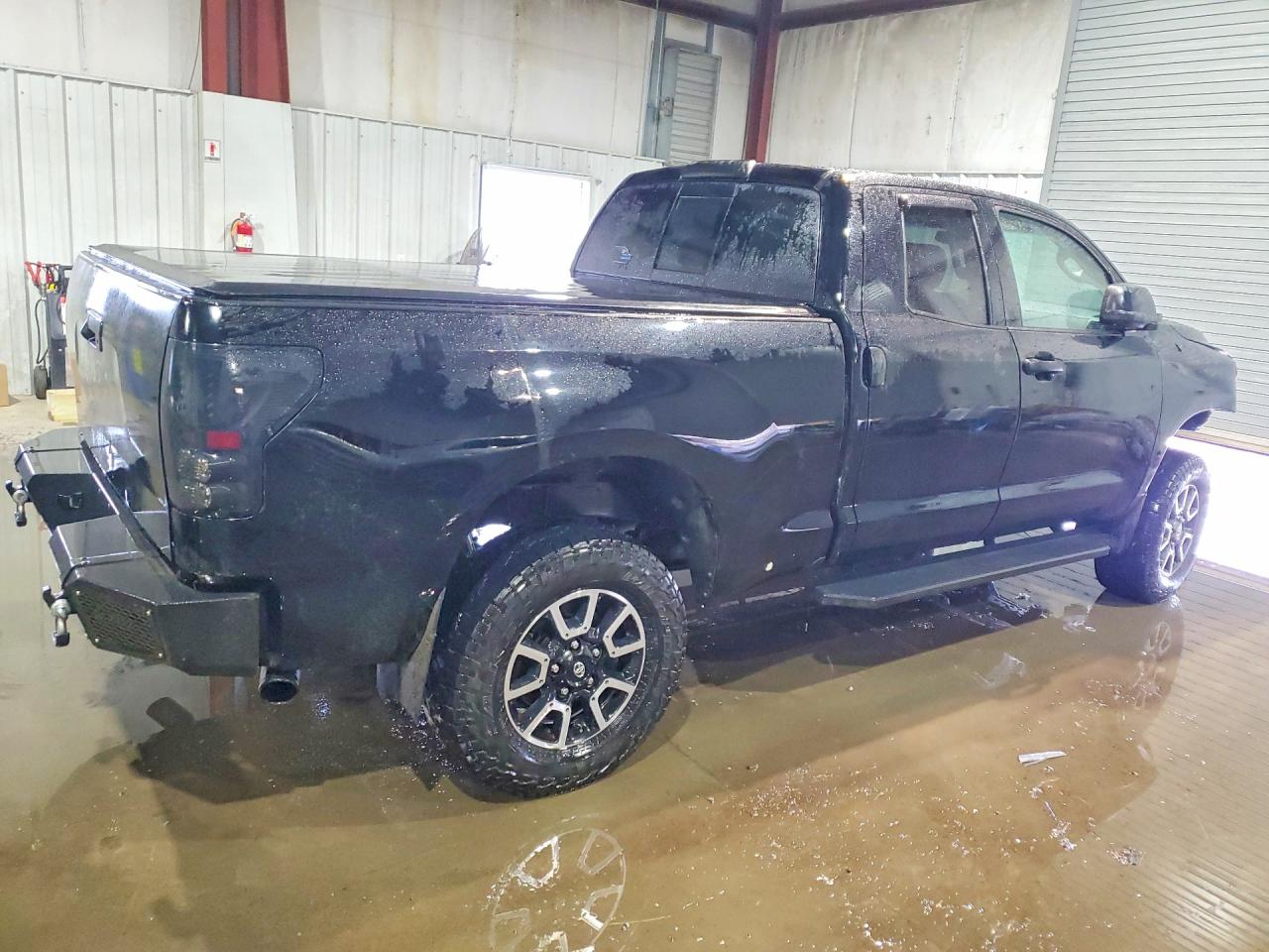 2013 Toyota Tundra Double Cab Sr5 Black vin: 5TFUM5F16DX047694