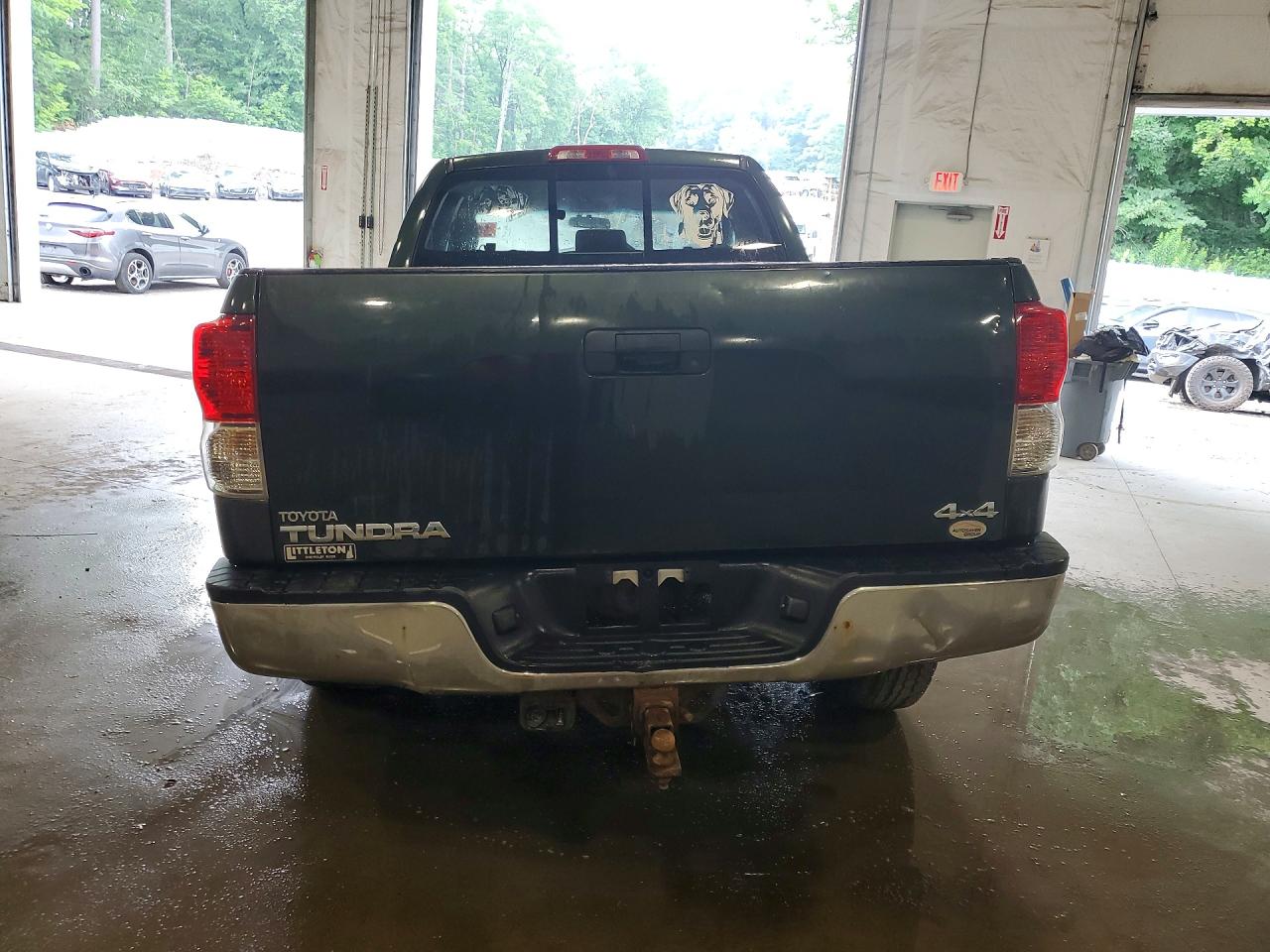 2013 Toyota Tundra Double Cab Sr5 Green vin: 5TFUM5F16DX049803