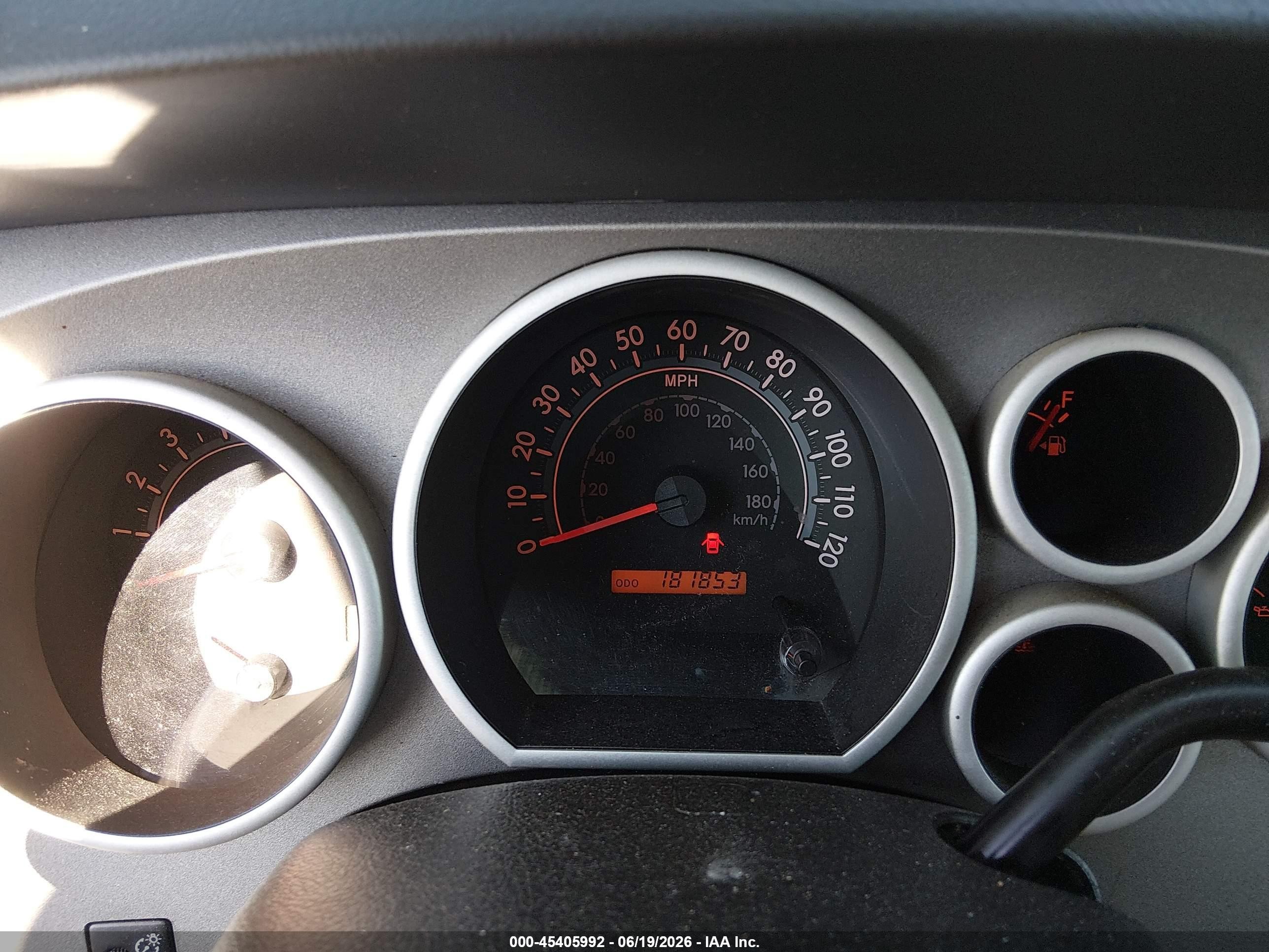2010 Toyota Tundra Grade 4.6l V8 Синий vin: 5TFUM5F17AX008432