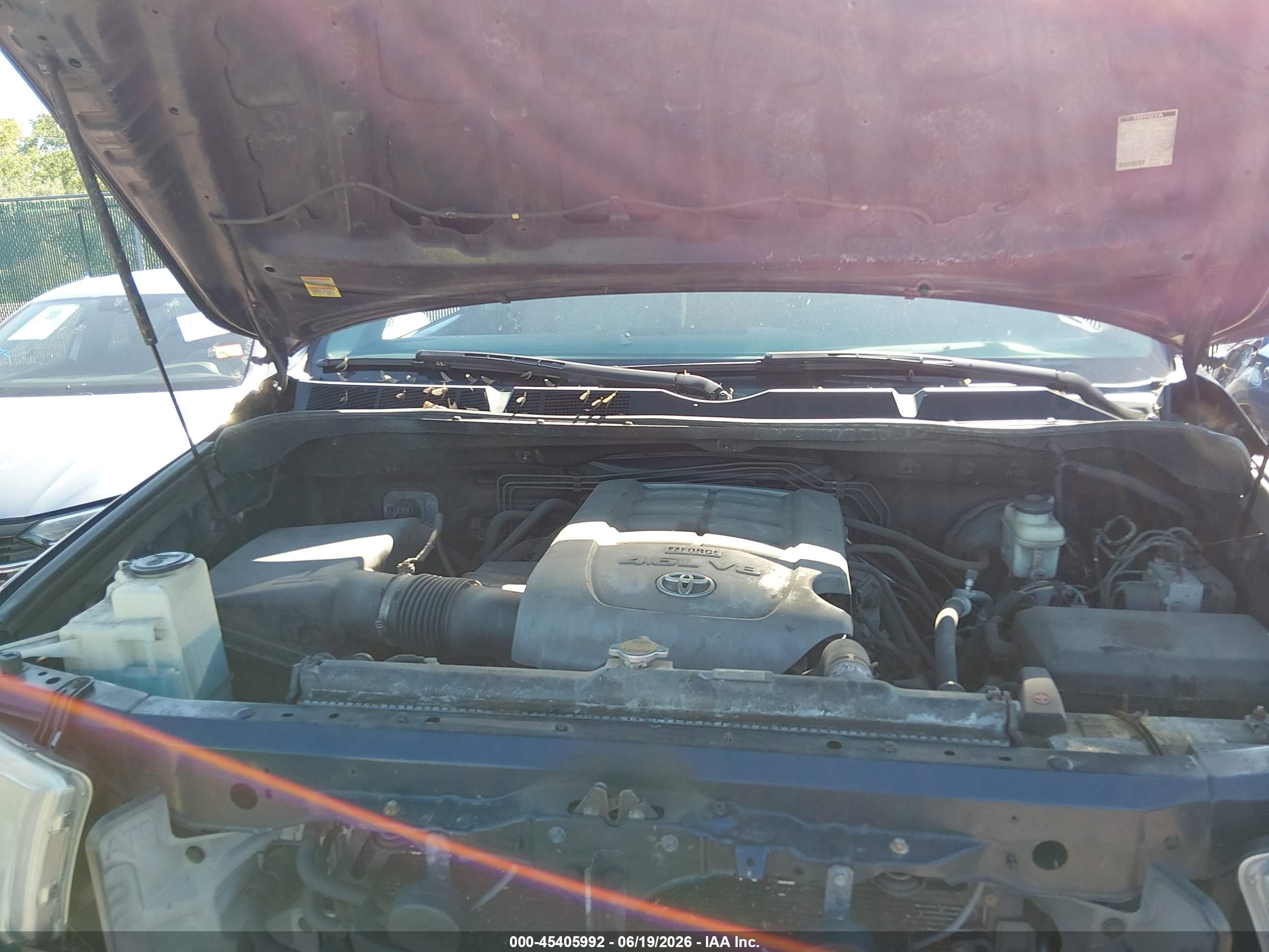 2010 Toyota Tundra Grade 4.6l V8 Синий vin: 5TFUM5F17AX008432