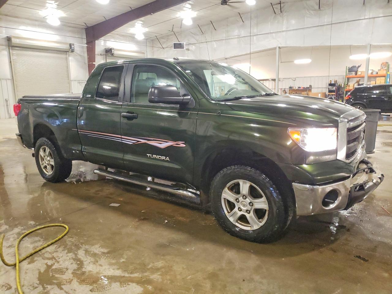 2011 Toyota Tundra Double Cab Sr5 Green vin: 5TFUM5F17BX016936