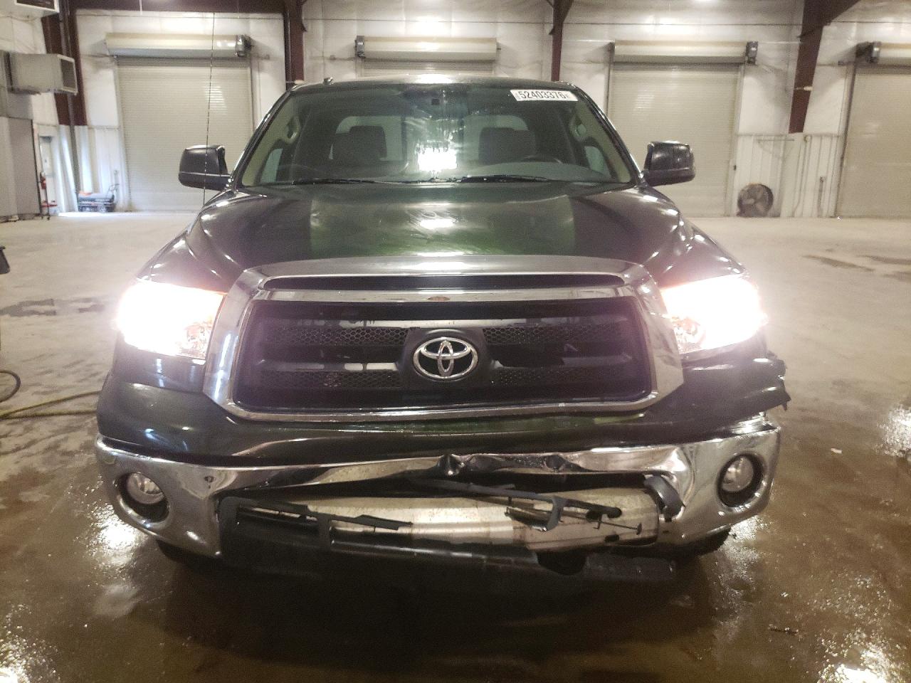 2011 Toyota Tundra Double Cab Sr5 Green vin: 5TFUM5F17BX016936
