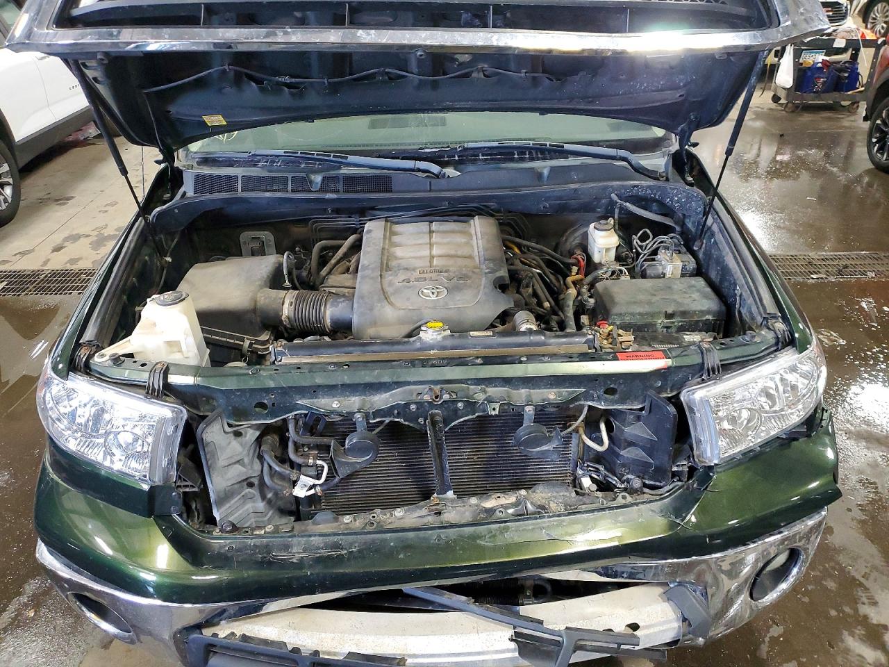 2011 Toyota Tundra Double Cab Sr5 Green vin: 5TFUM5F17BX016936