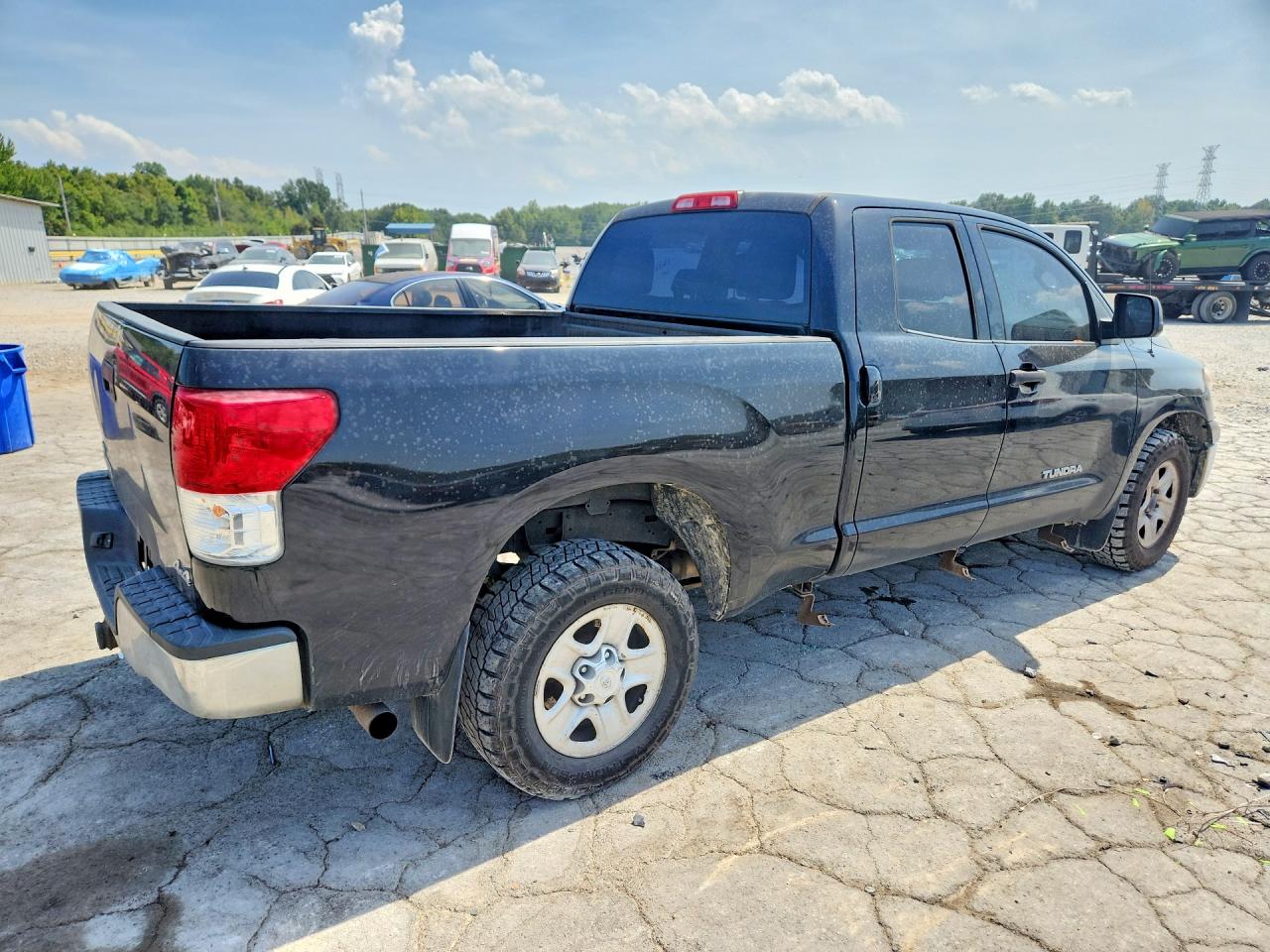 2011 Toyota Tundra Double Cab Sr5 Black vin: 5TFUM5F17BX026186