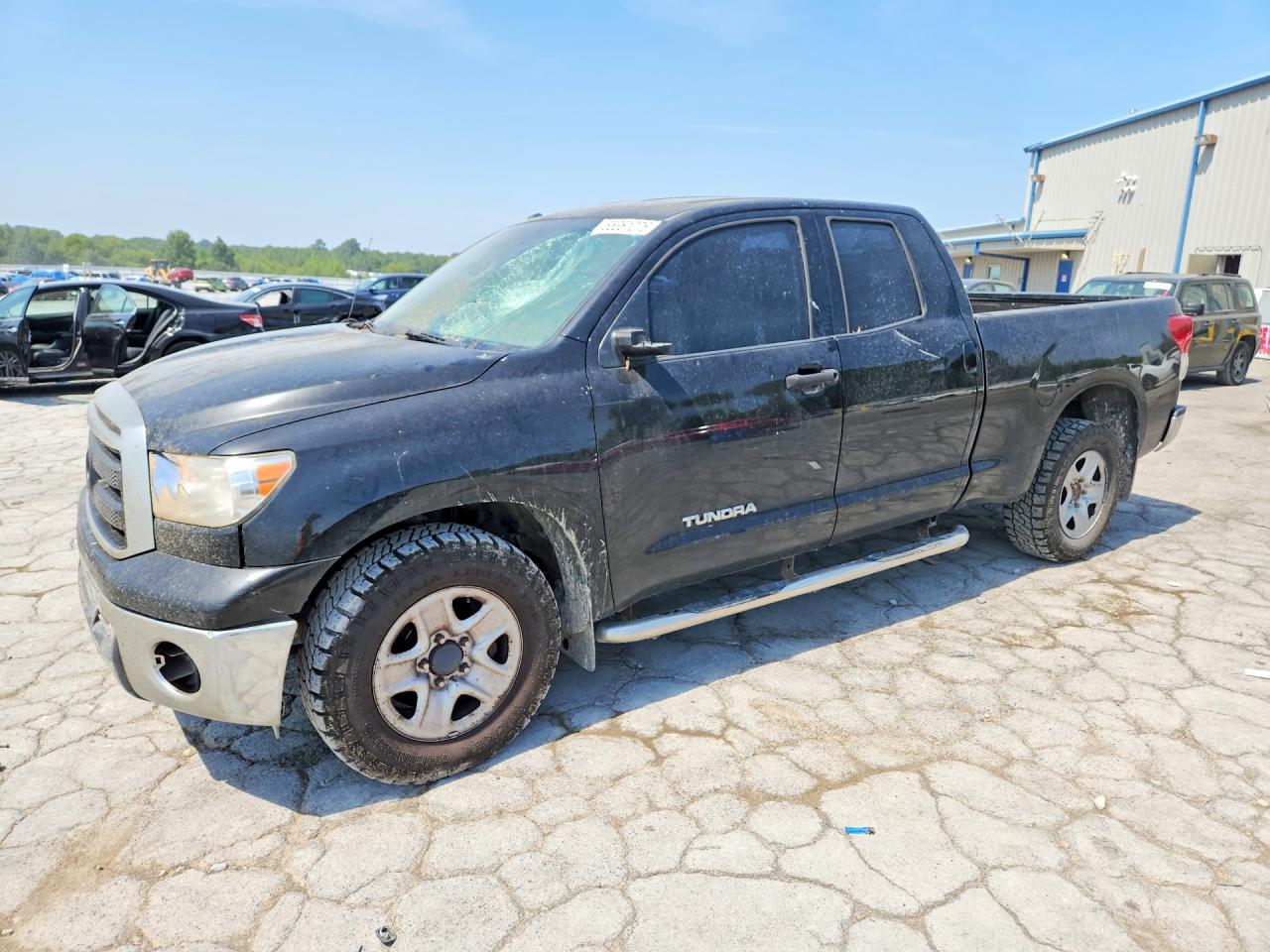 2011 Toyota Tundra Double Cab Sr5 Black vin: 5TFUM5F17BX026186