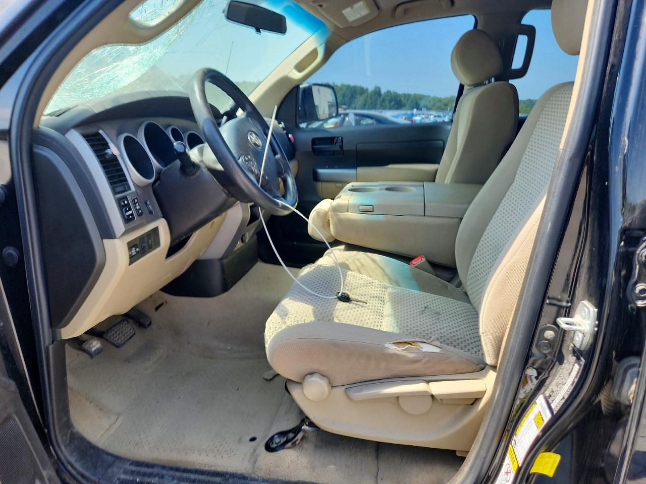 2011 Toyota Tundra Double Cab Sr5 Black vin: 5TFUM5F17BX026186