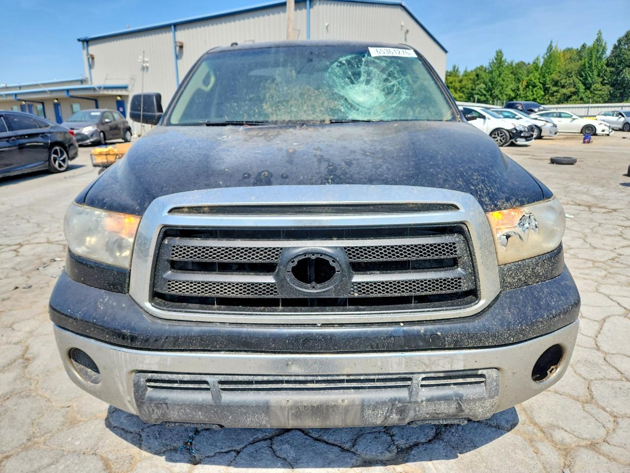 2011 Toyota Tundra Double Cab Sr5 Black vin: 5TFUM5F17BX026186