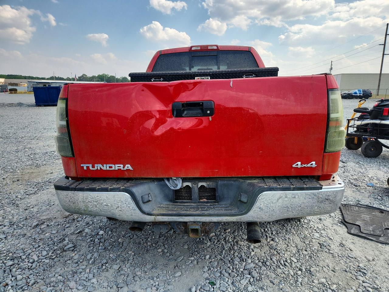 2013 Toyota Tundra Double Cab Sr5 Red vin: 5TFUM5F17DX049082