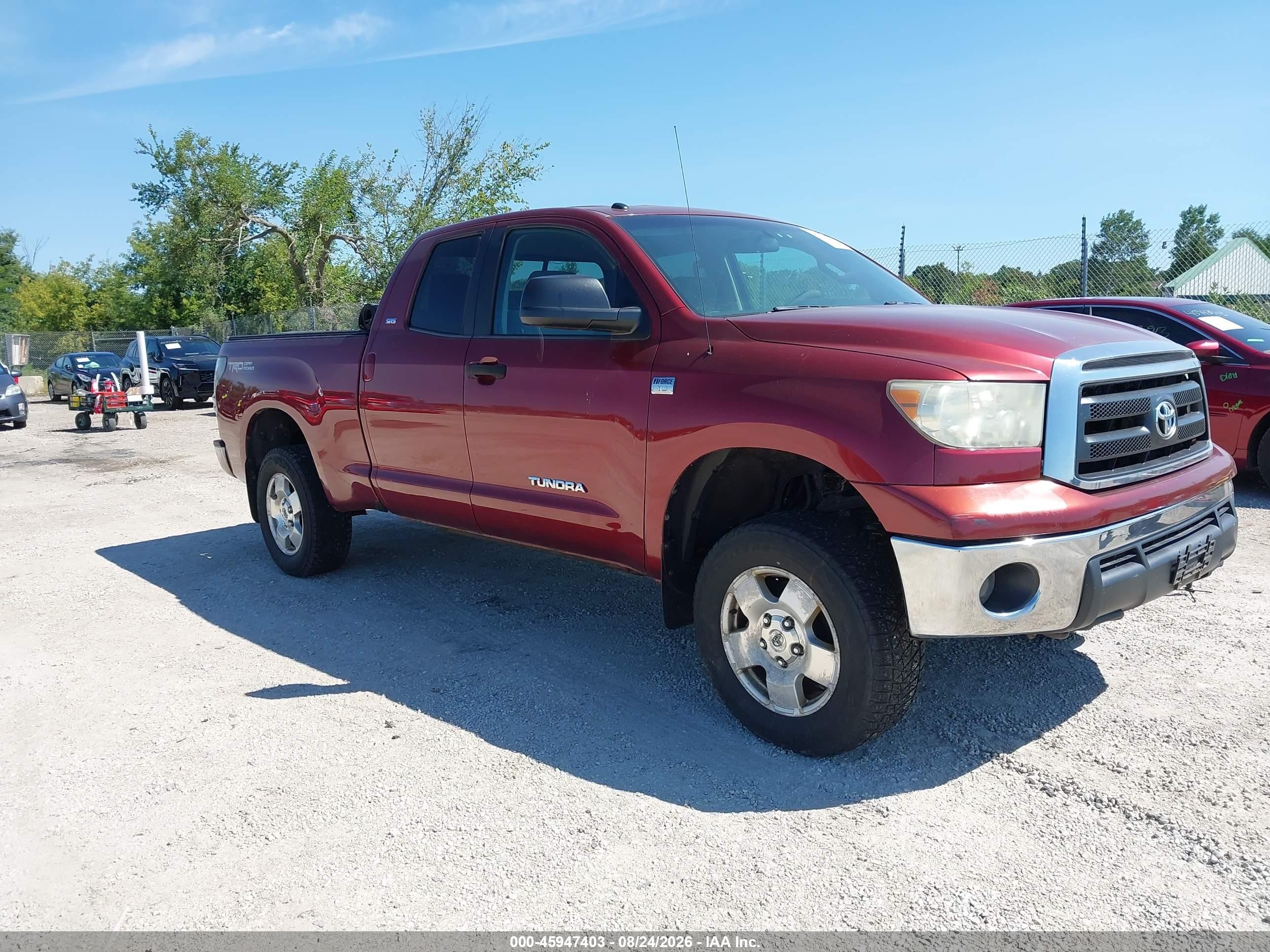 2010 Toyota Tundra Grade 4.6l V8 Бордовый vin: 5TFUM5F18AX007354