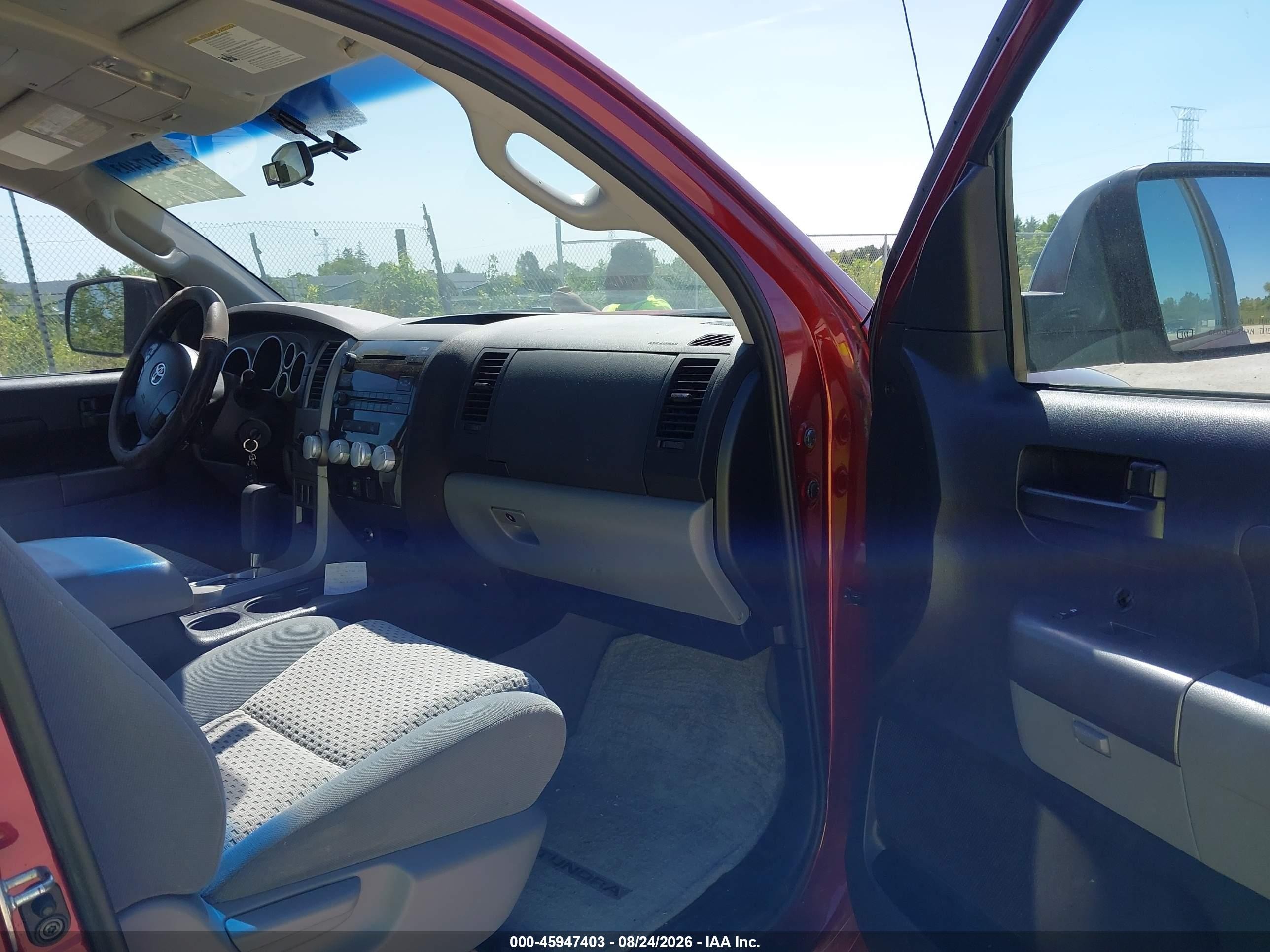 2010 Toyota Tundra Grade 4.6l V8 Бордовый vin: 5TFUM5F18AX007354