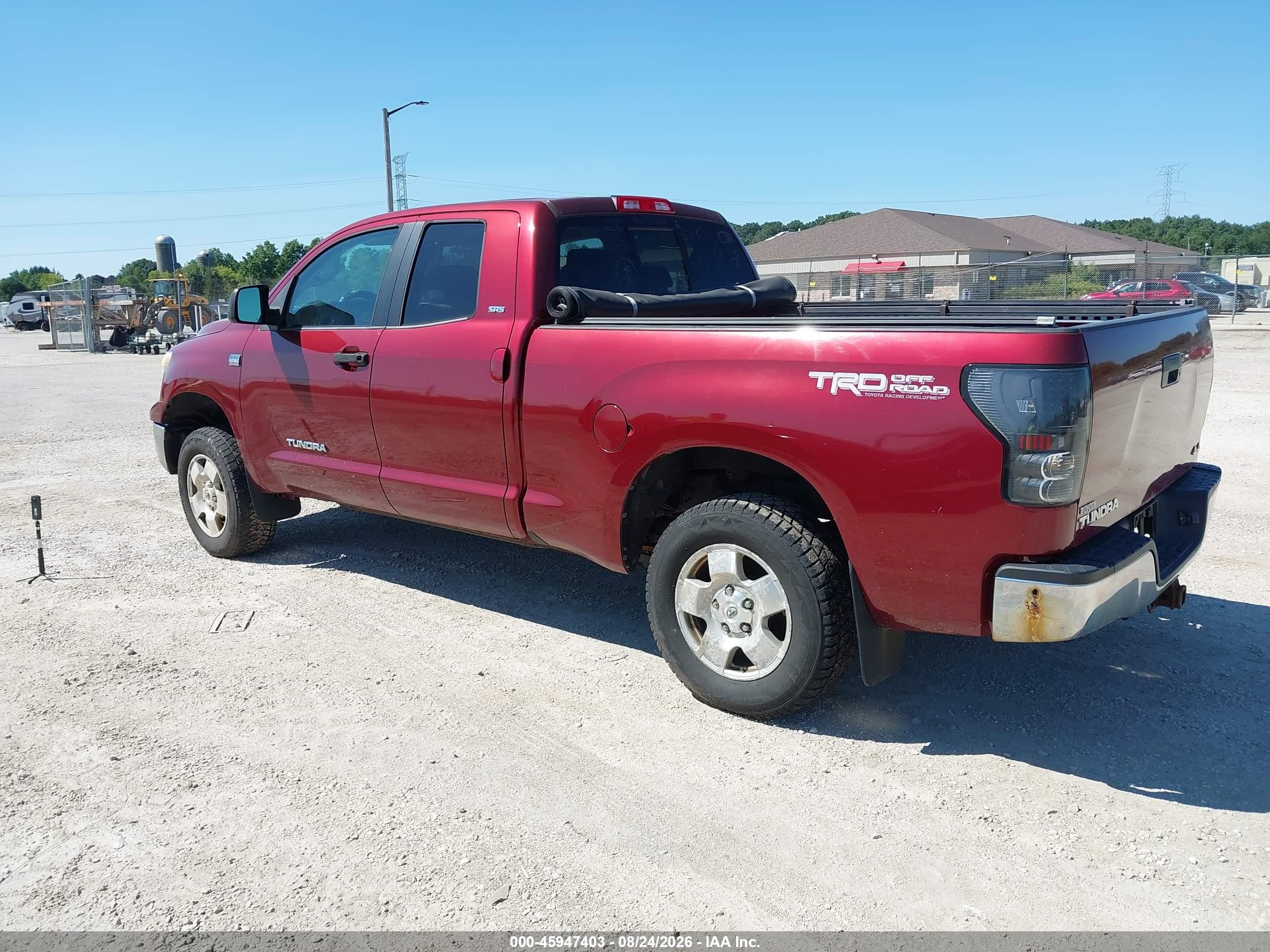 2010 Toyota Tundra Grade 4.6l V8 Бордовый vin: 5TFUM5F18AX007354