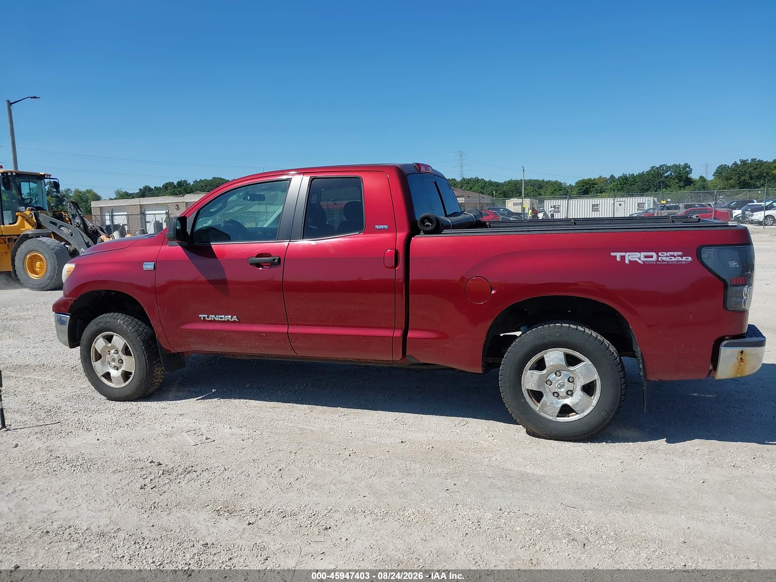 2010 Toyota Tundra Grade 4.6l V8 Бордовый vin: 5TFUM5F18AX007354