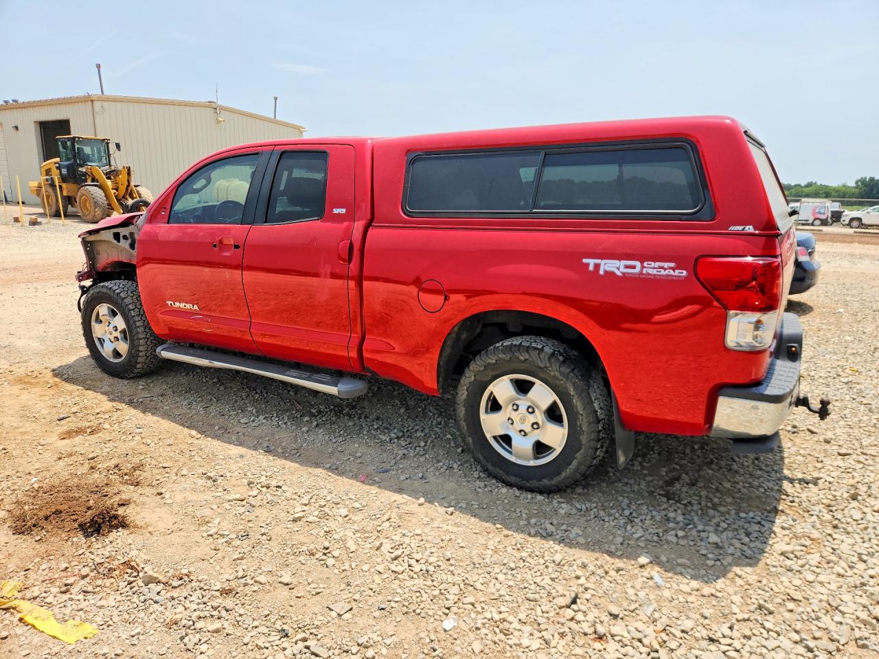 2010 Toyota Tundra Double Cab Sr5 Красный vin: 5TFUM5F18AX012344
