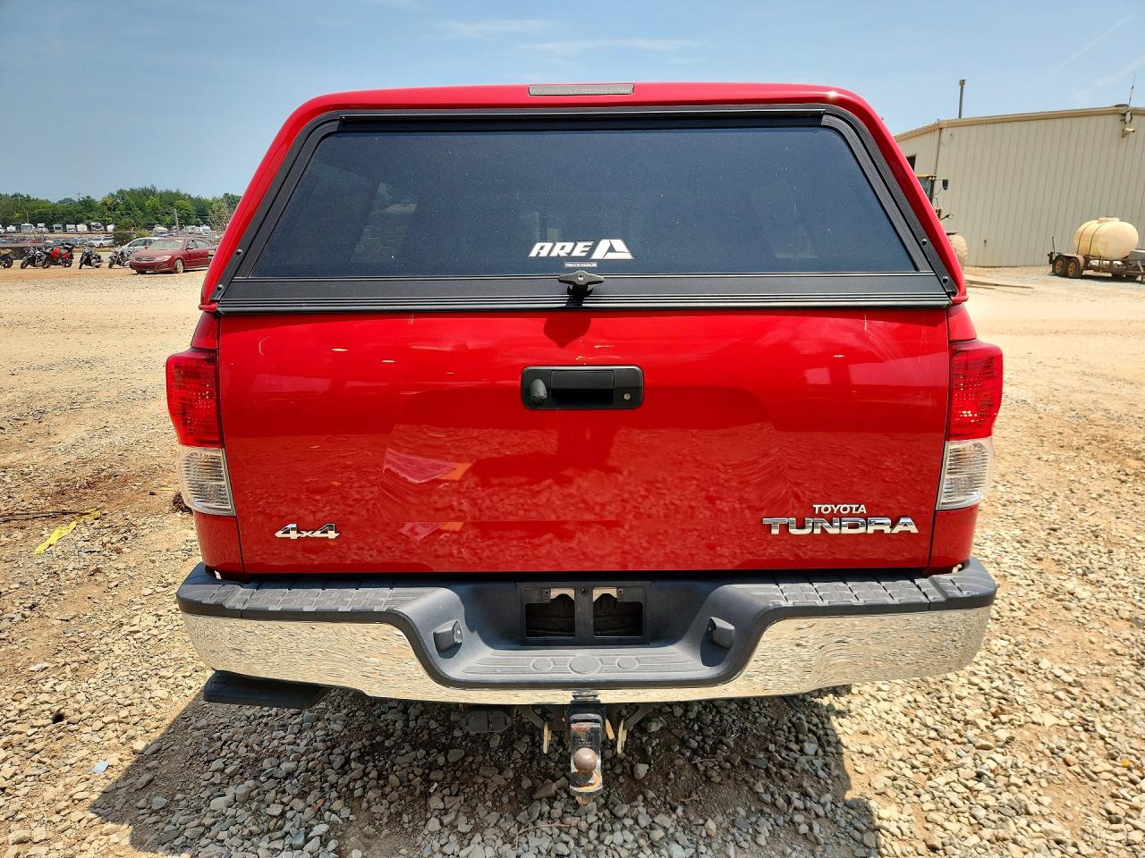 2010 Toyota Tundra Double Cab Sr5 Красный vin: 5TFUM5F18AX012344