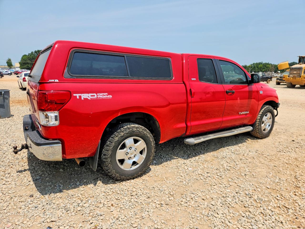 2010 Toyota Tundra Double Cab Sr5 Красный vin: 5TFUM5F18AX012344