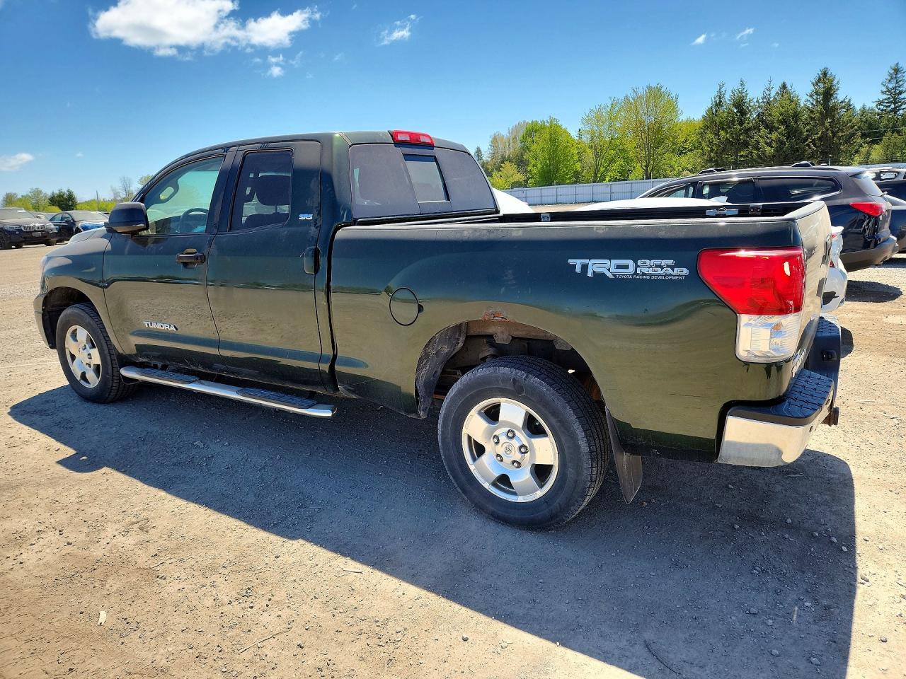 2010 Toyota Tundra Double Cab Sr5 Green vin: 5TFUM5F18AX012781