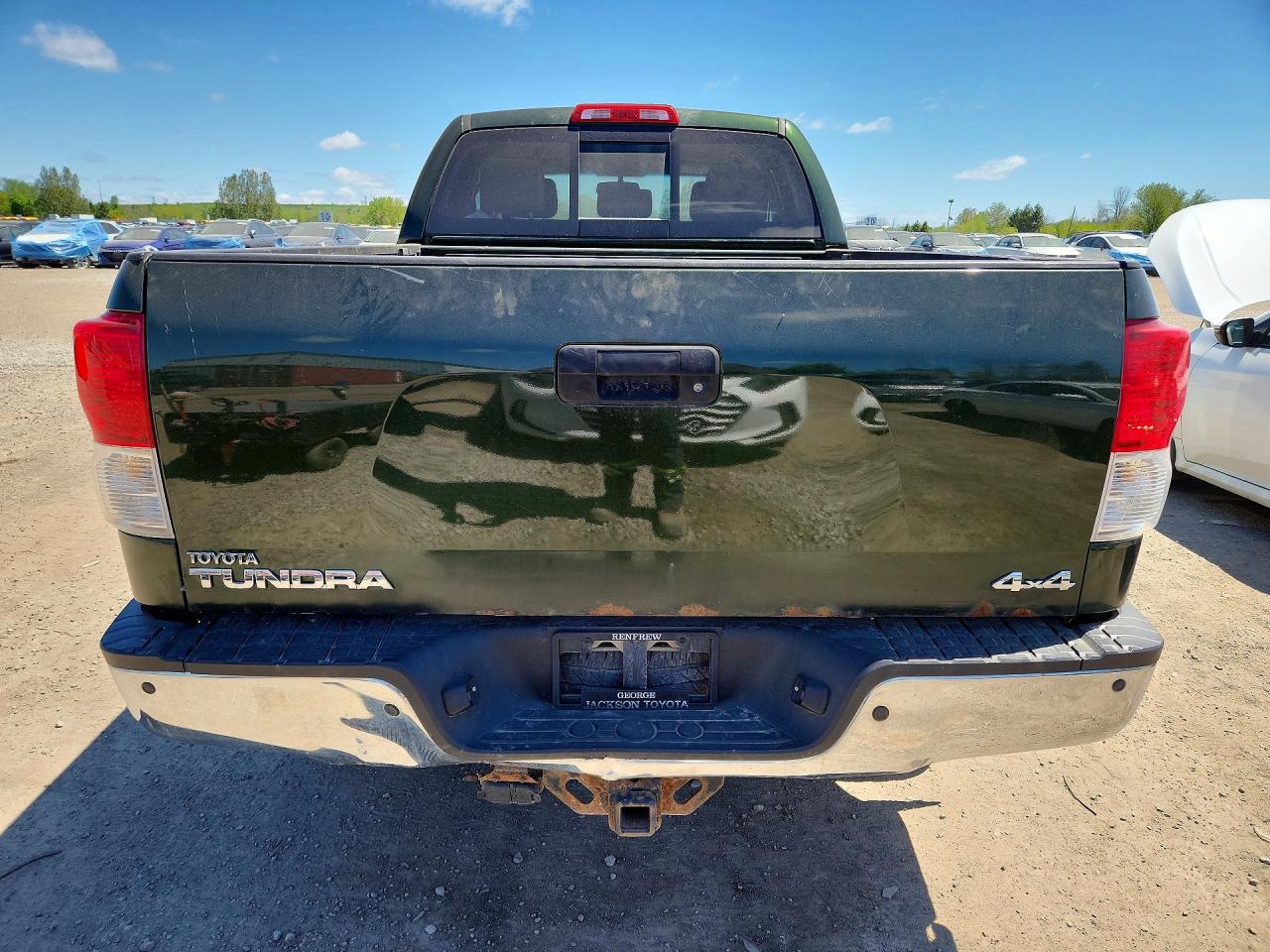 2010 Toyota Tundra Double Cab Sr5 Green vin: 5TFUM5F18AX012781