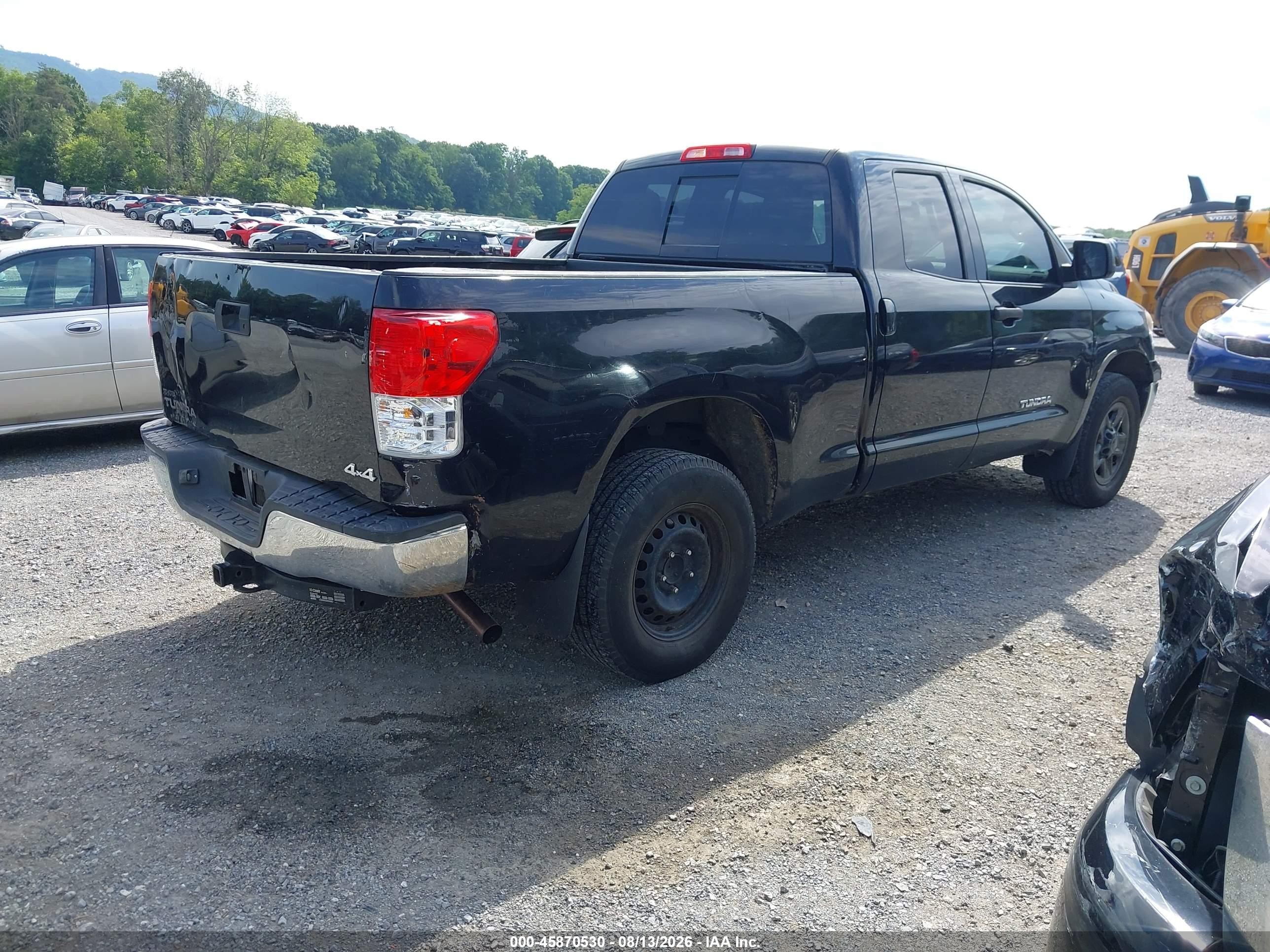 2011 Toyota Tundra Grade 4.6l V8 Черный vin: 5TFUM5F18BX019912