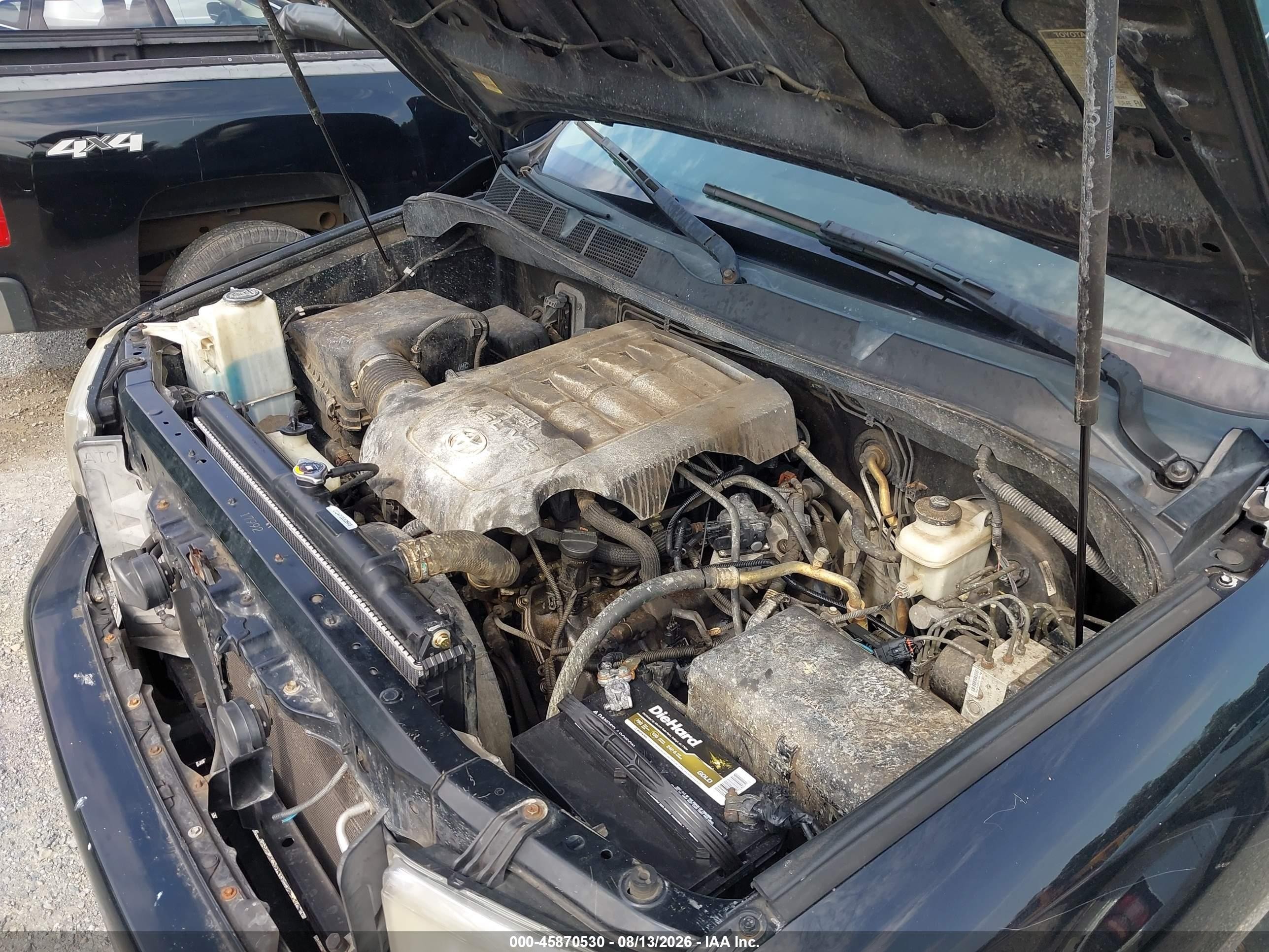 2011 Toyota Tundra Grade 4.6l V8 Черный vin: 5TFUM5F18BX019912