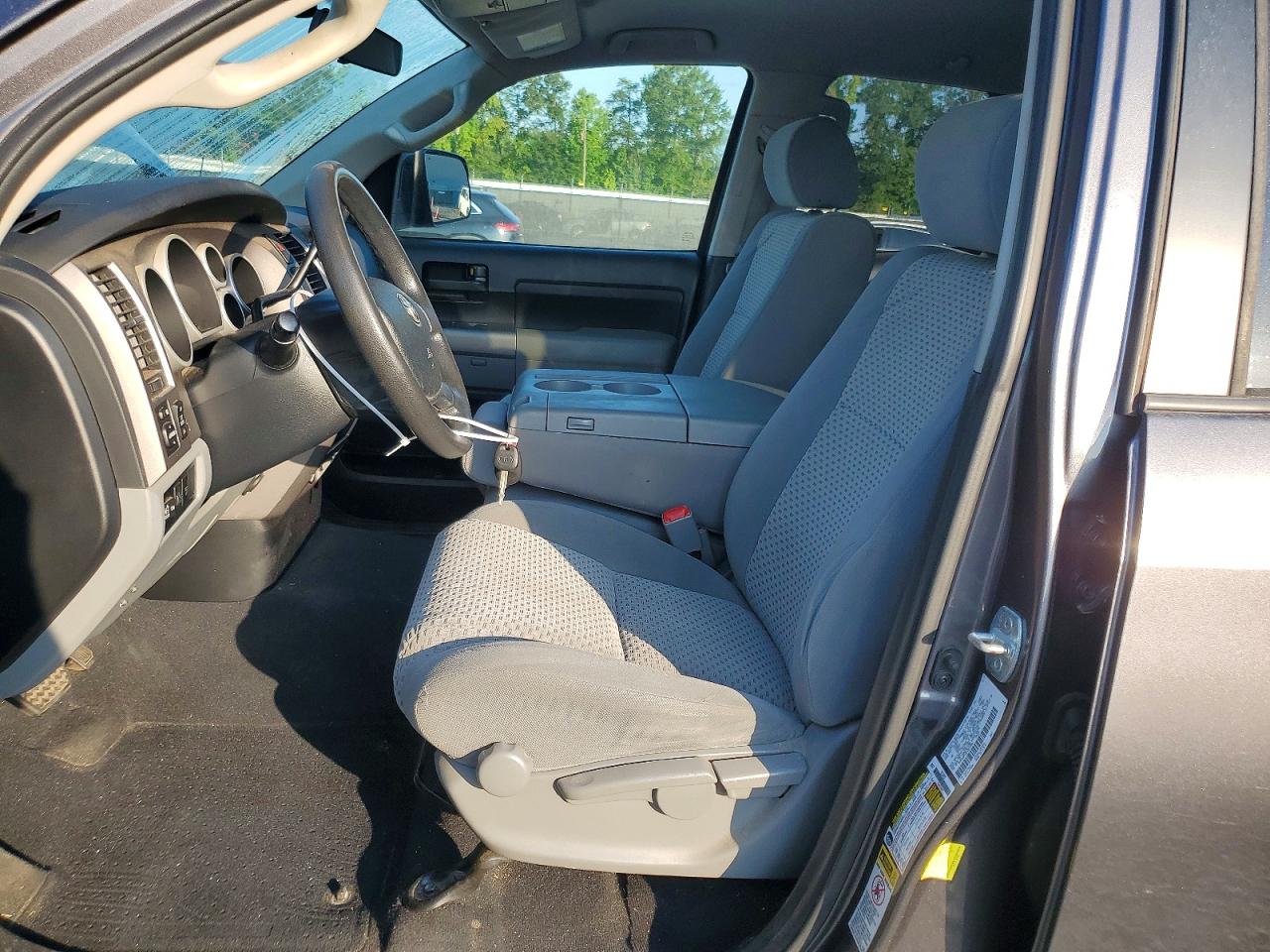 2012 Toyota Tundra Double Cab Sr5 Gray vin: 5TFUM5F18CX031558