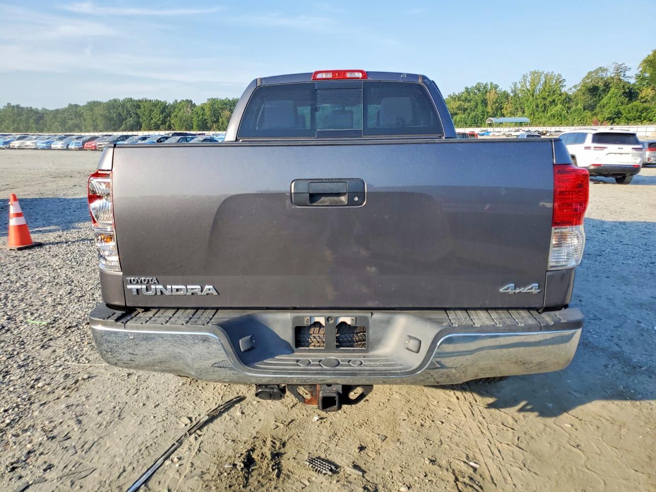 2012 Toyota Tundra Double Cab Sr5 Gray vin: 5TFUM5F18CX031558