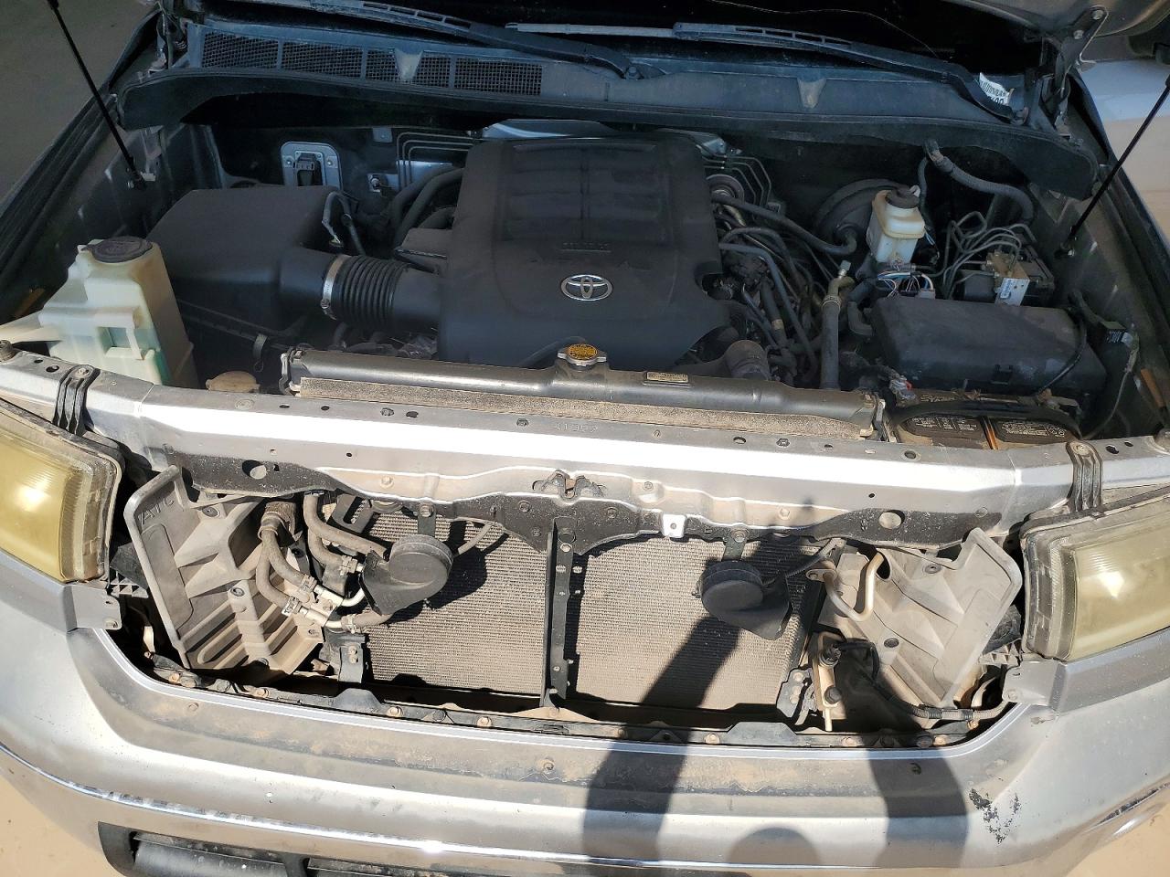 2013 Toyota Tundra Double Cab Sr5 Silver vin: 5TFUM5F18DX047714