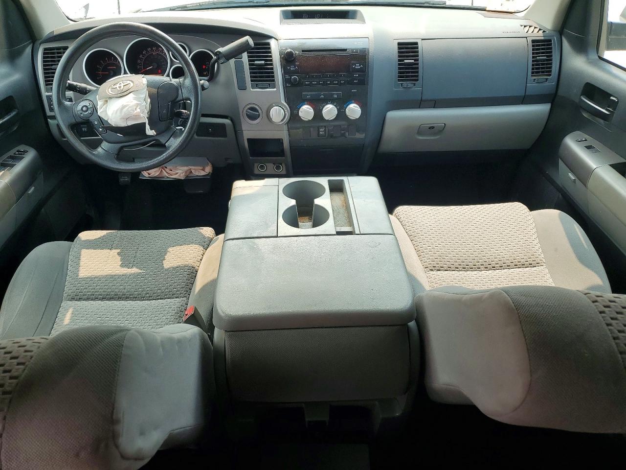 2013 Toyota Tundra Double Cab Sr5 Silver vin: 5TFUM5F19DX041565
