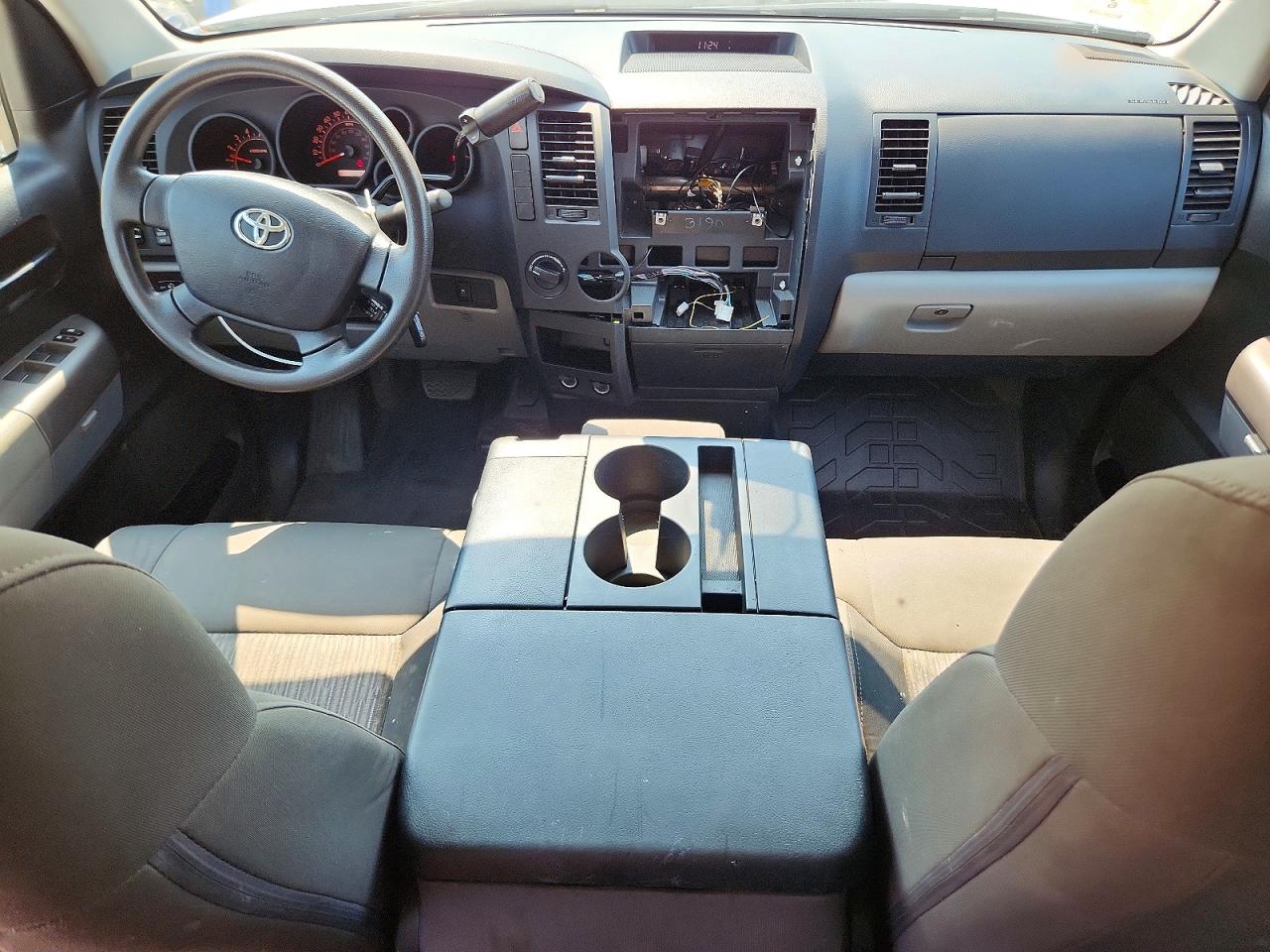 2013 Toyota Tundra Double Cab Sr5 White vin: 5TFUM5F19DX043932