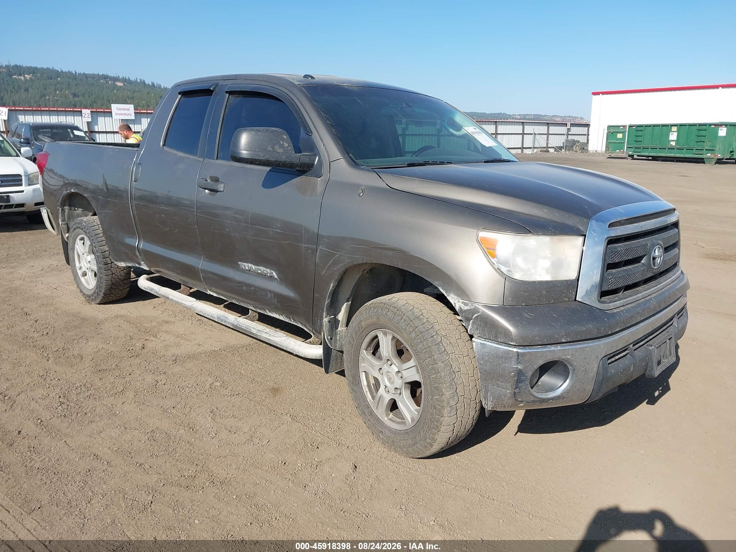 2013 Toyota Tundra Grade 4.6l V8 Gray vin: 5TFUM5F19DX046846