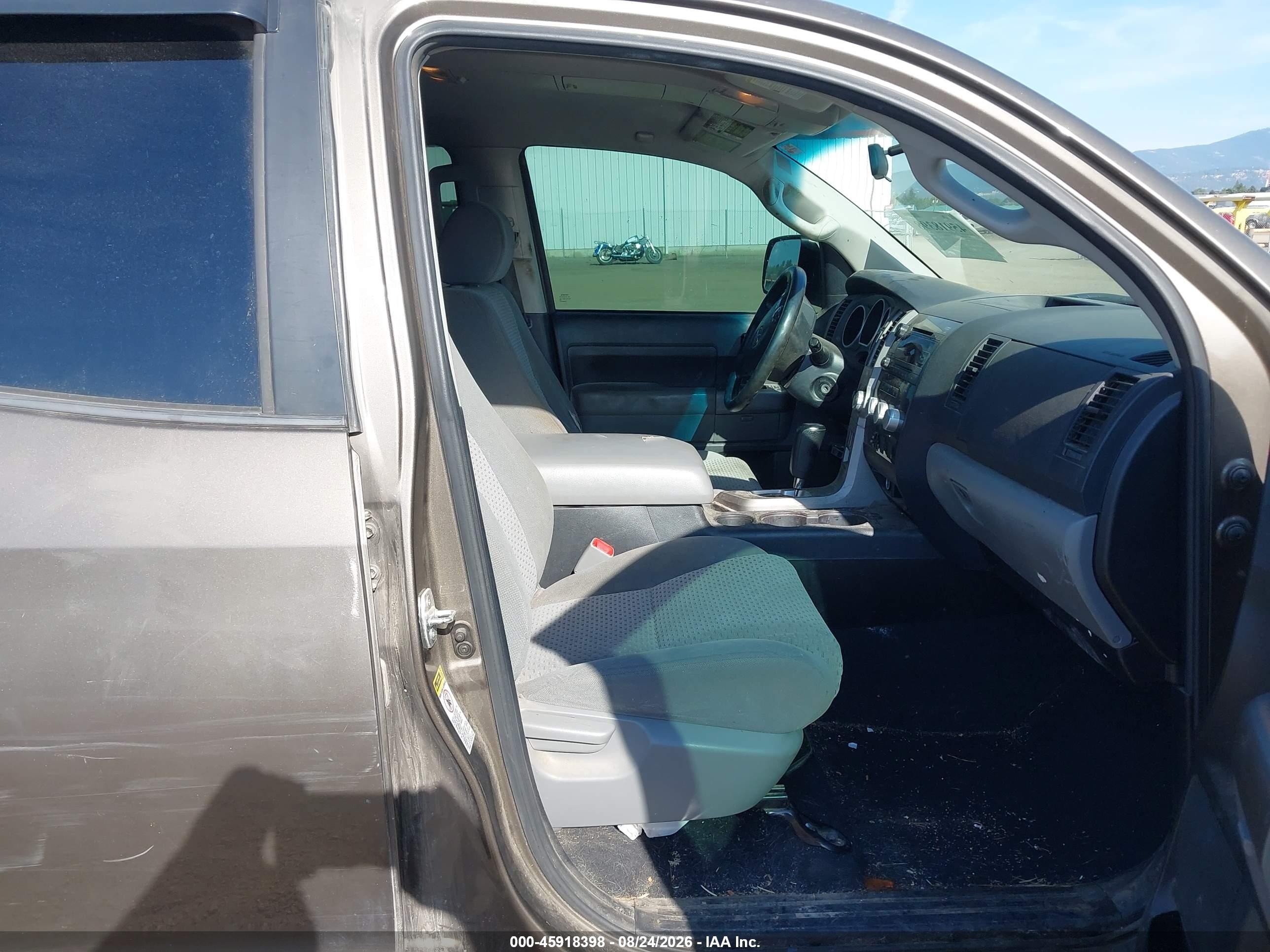2013 Toyota Tundra Grade 4.6l V8 Gray vin: 5TFUM5F19DX046846
