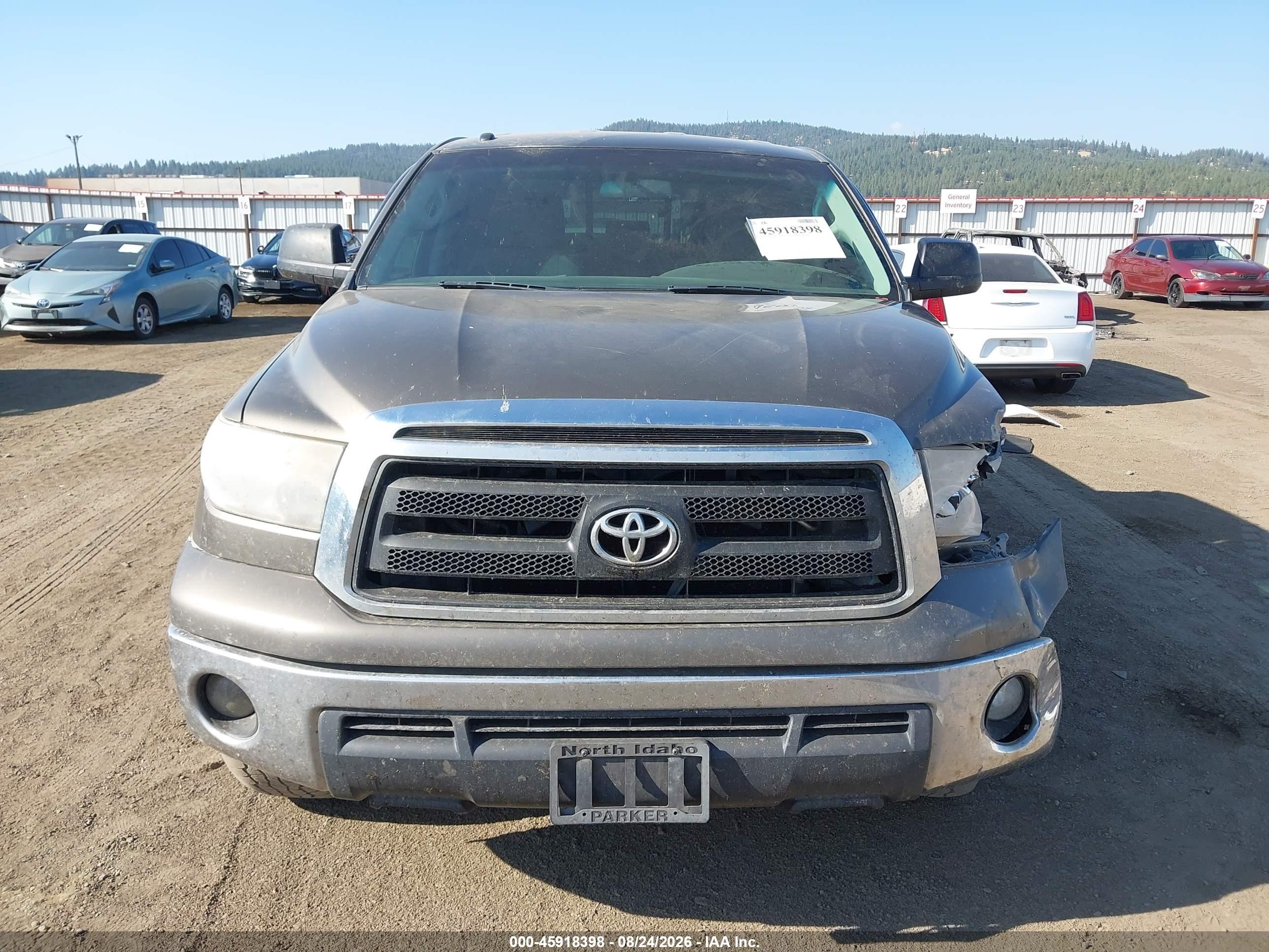 2013 Toyota Tundra Grade 4.6l V8 Gray vin: 5TFUM5F19DX046846