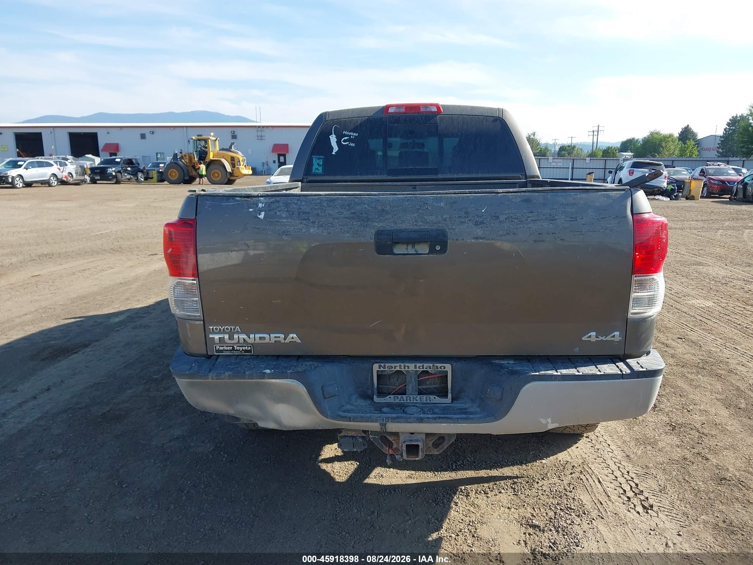 2013 Toyota Tundra Grade 4.6l V8 Gray vin: 5TFUM5F19DX046846