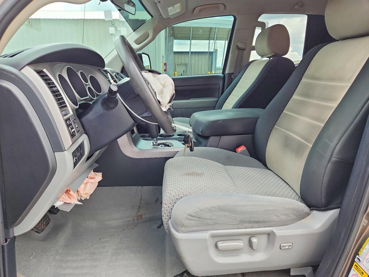 2010 Toyota Tundra Double Cab Sr5 Green vin: 5TFUM5F1XAX012684